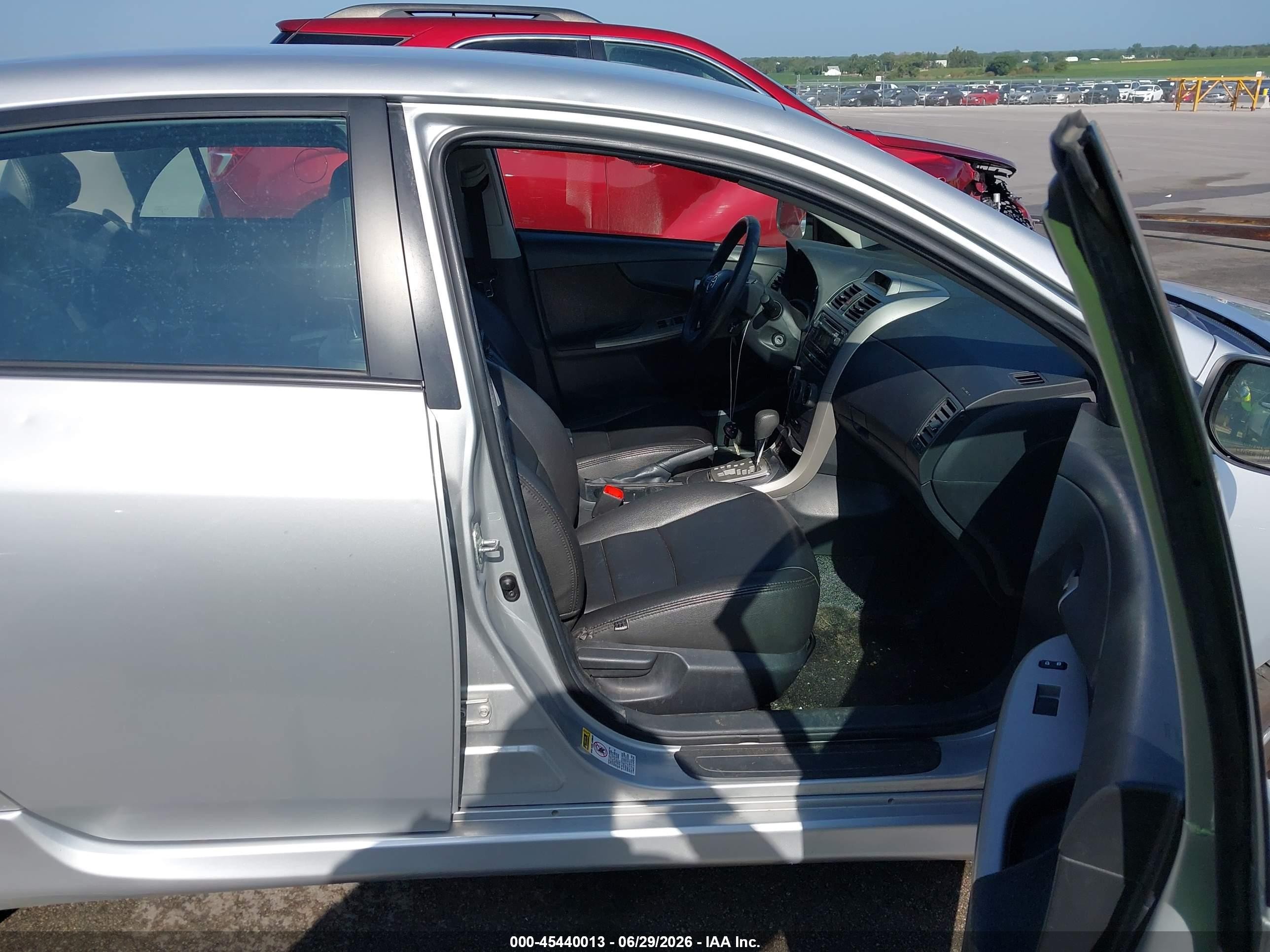2012 Toyota Corolla S Silver vin: 5YFBU4EE9CP036059