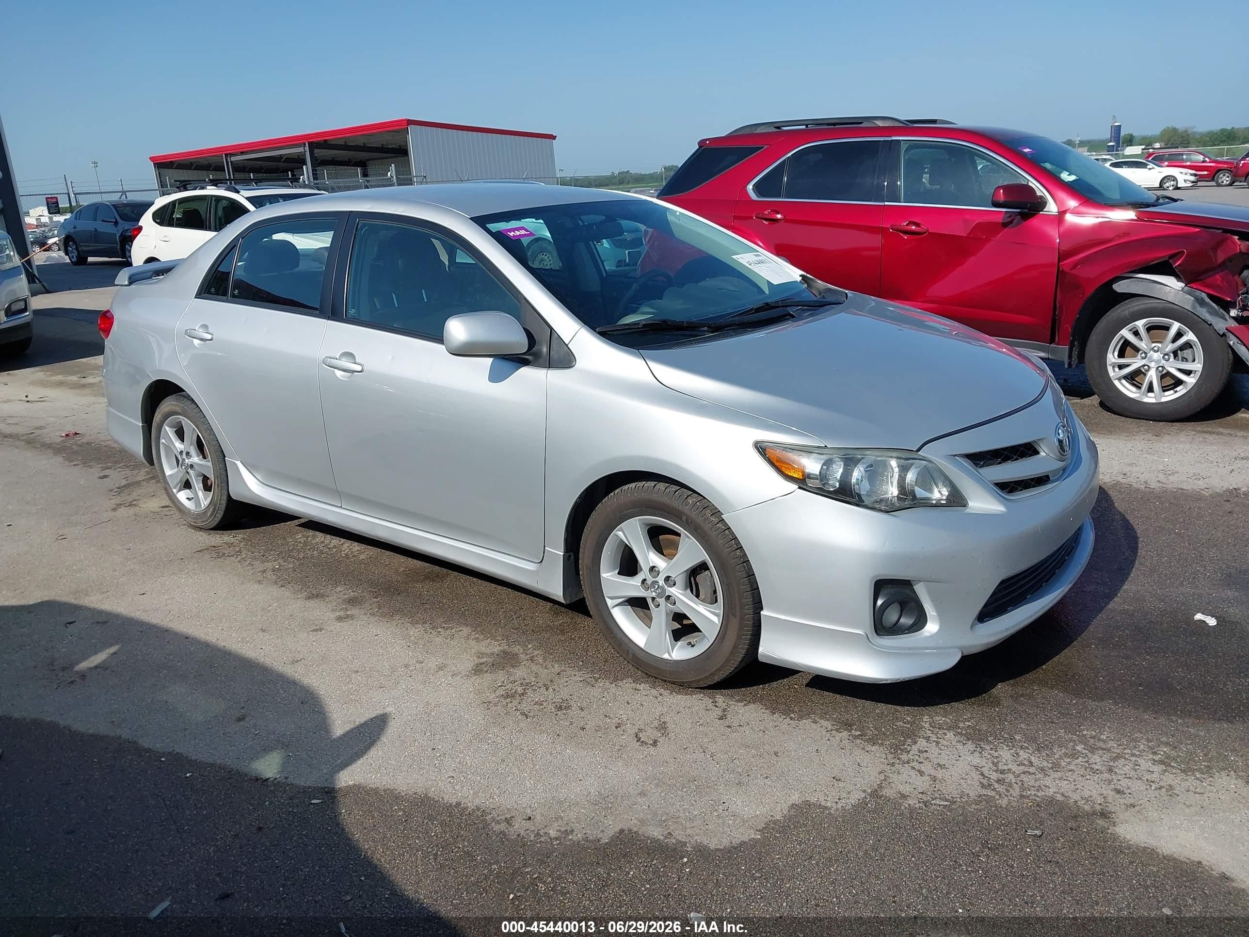2012 Toyota Corolla S Silver vin: 5YFBU4EE9CP036059