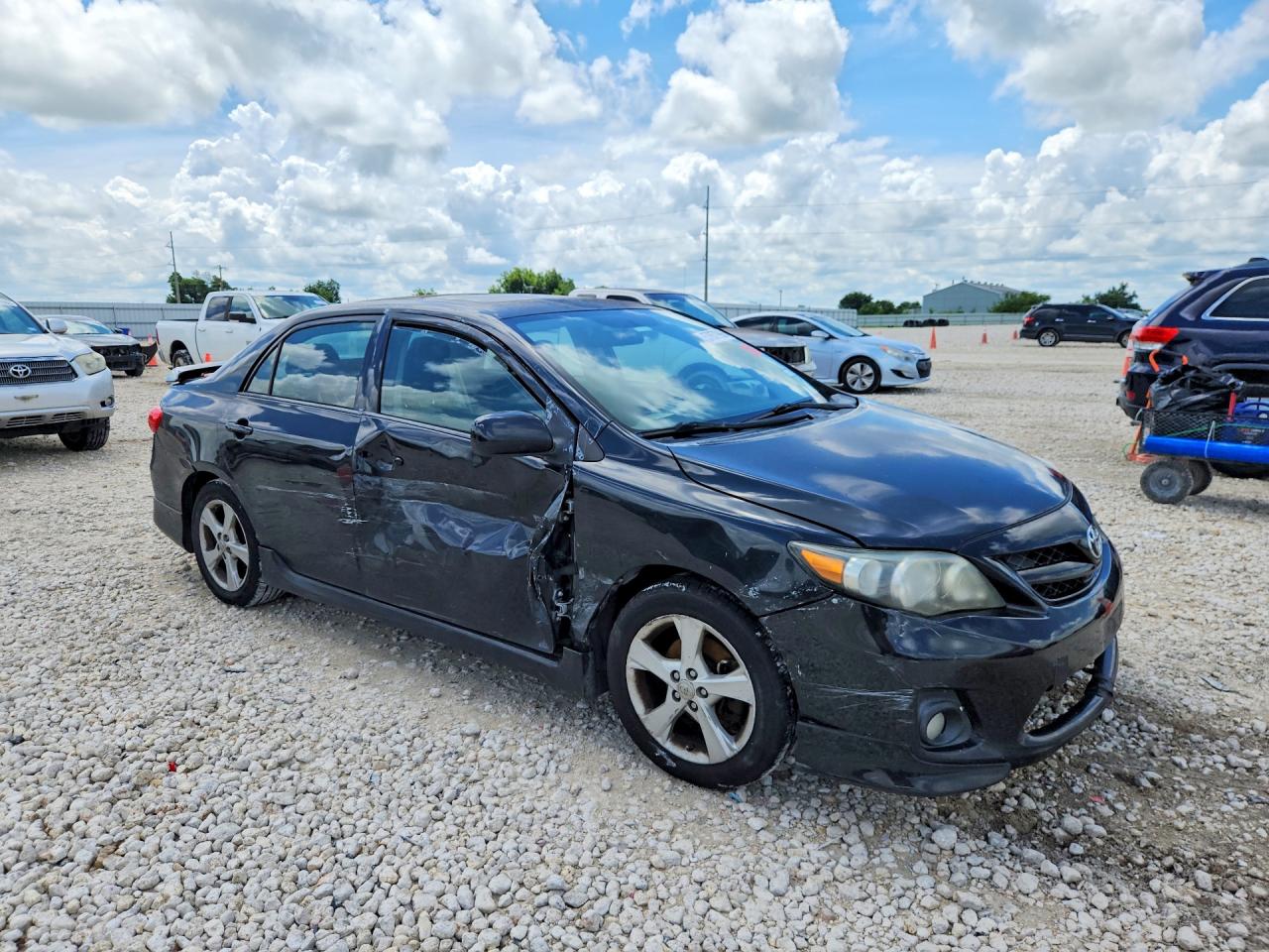 2012 Toyota Corolla S Black vin: 5YFBU4EE9CP036076