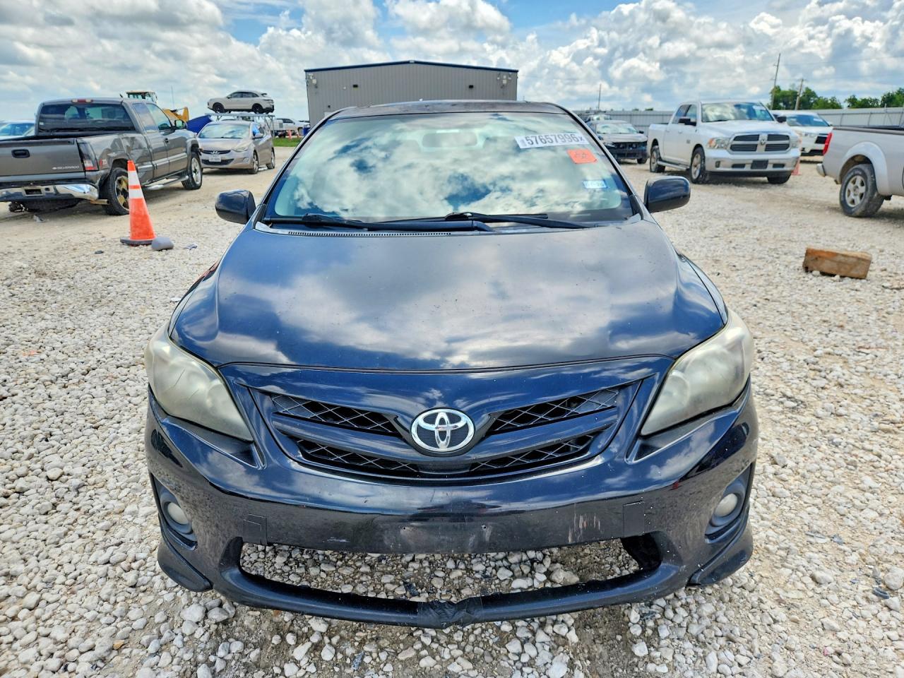 2012 Toyota Corolla S Black vin: 5YFBU4EE9CP036076