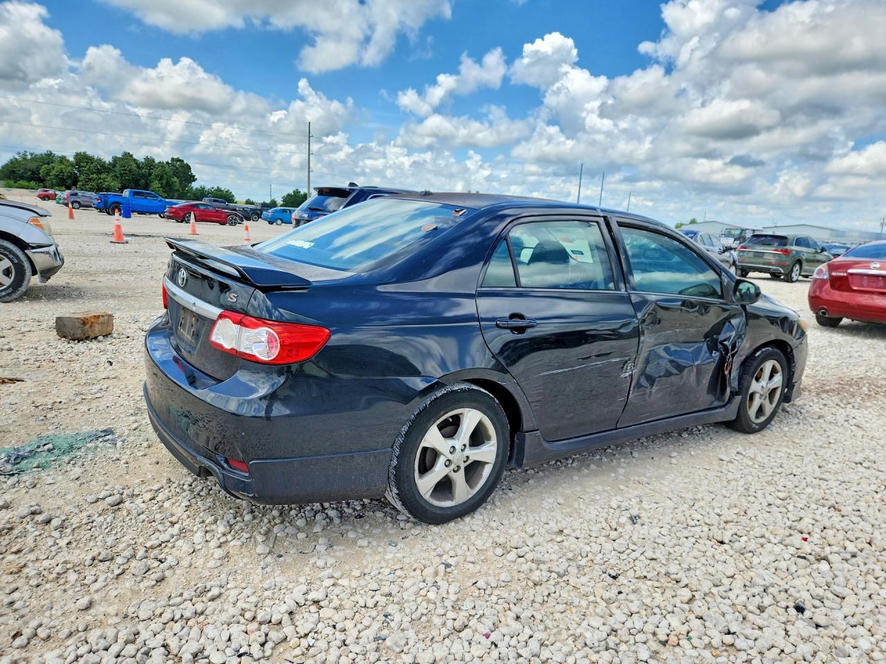 2012 Toyota Corolla S Black vin: 5YFBU4EE9CP036076
