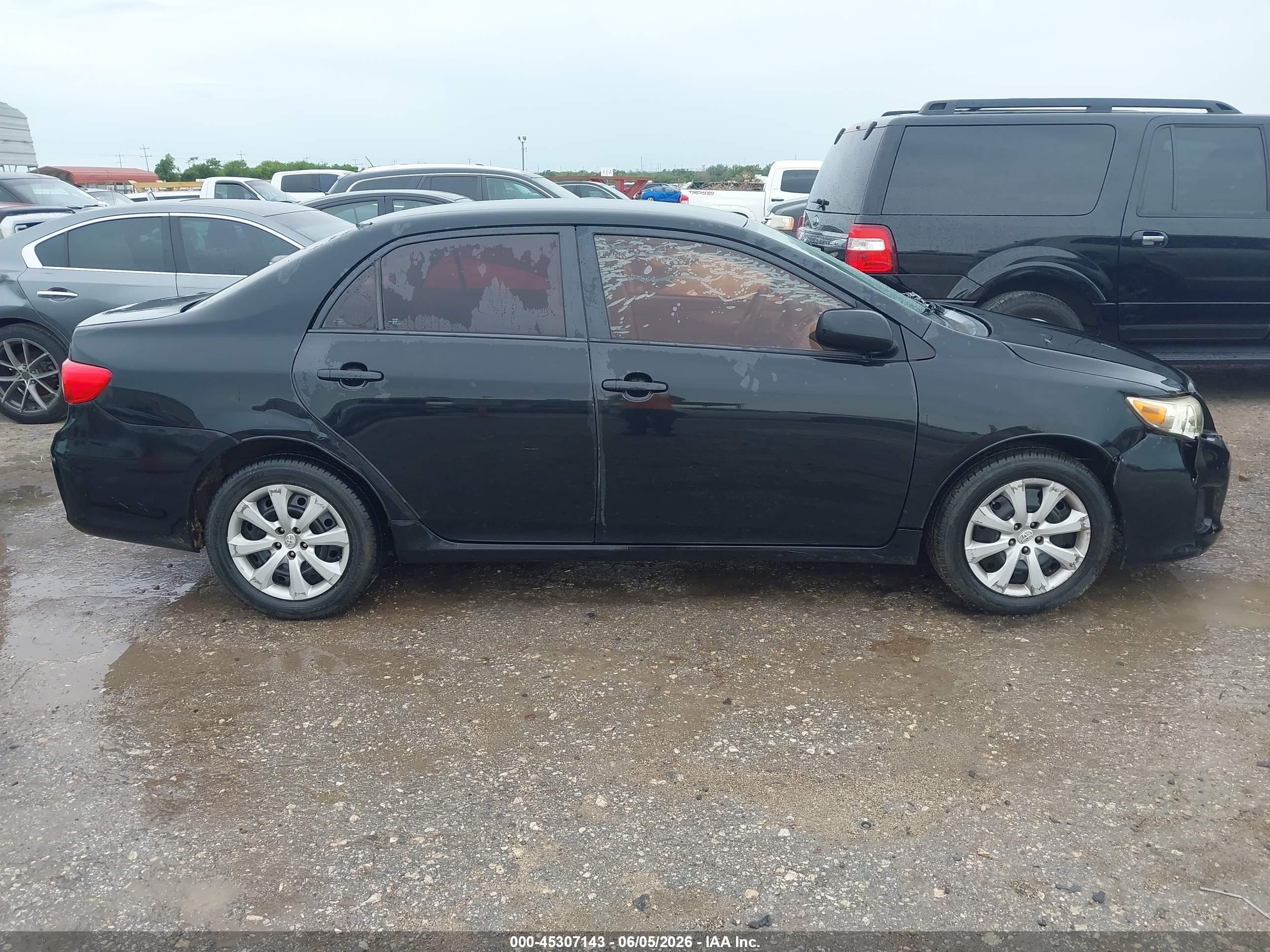 2012 Toyota Corolla Le Black vin: 5YFBU4EE9CP036790