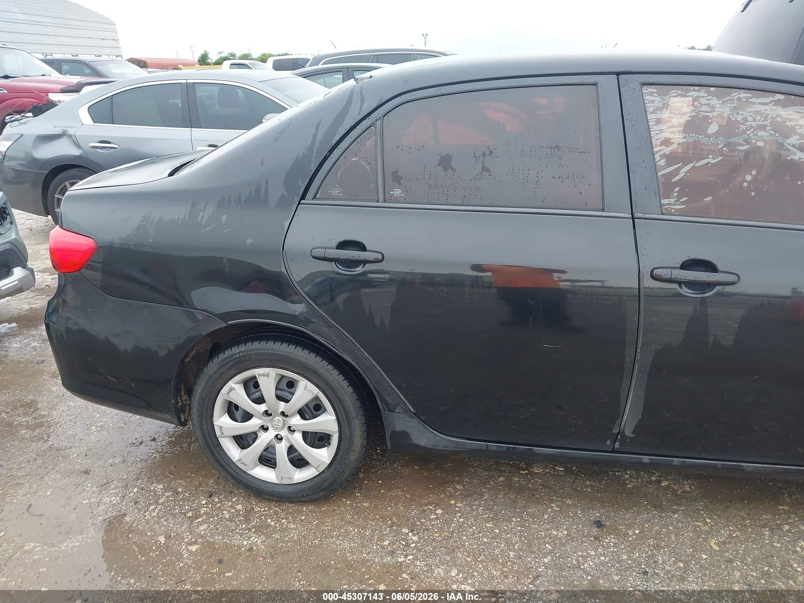 2012 Toyota Corolla Le Black vin: 5YFBU4EE9CP036790