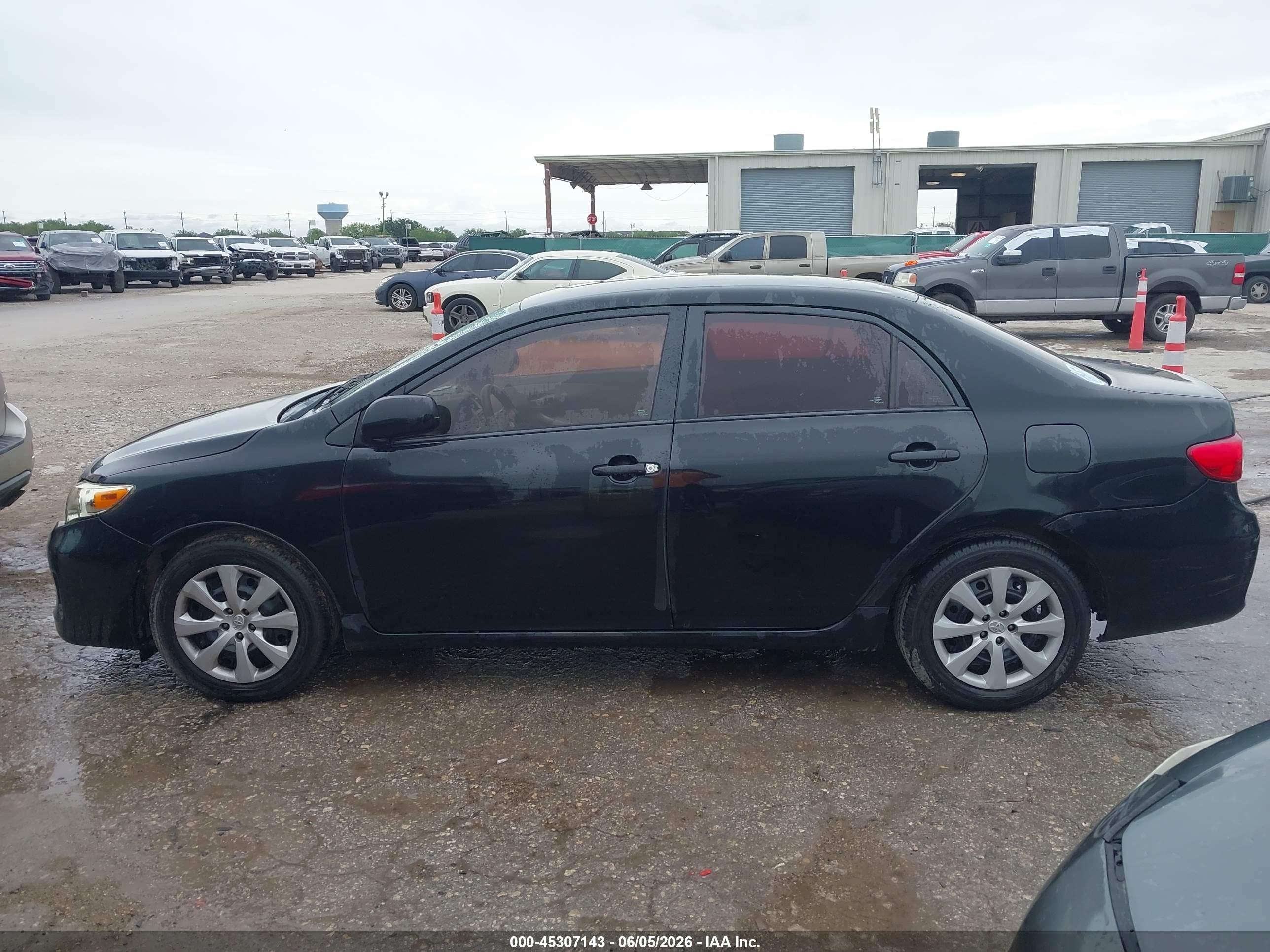 2012 Toyota Corolla Le Black vin: 5YFBU4EE9CP036790