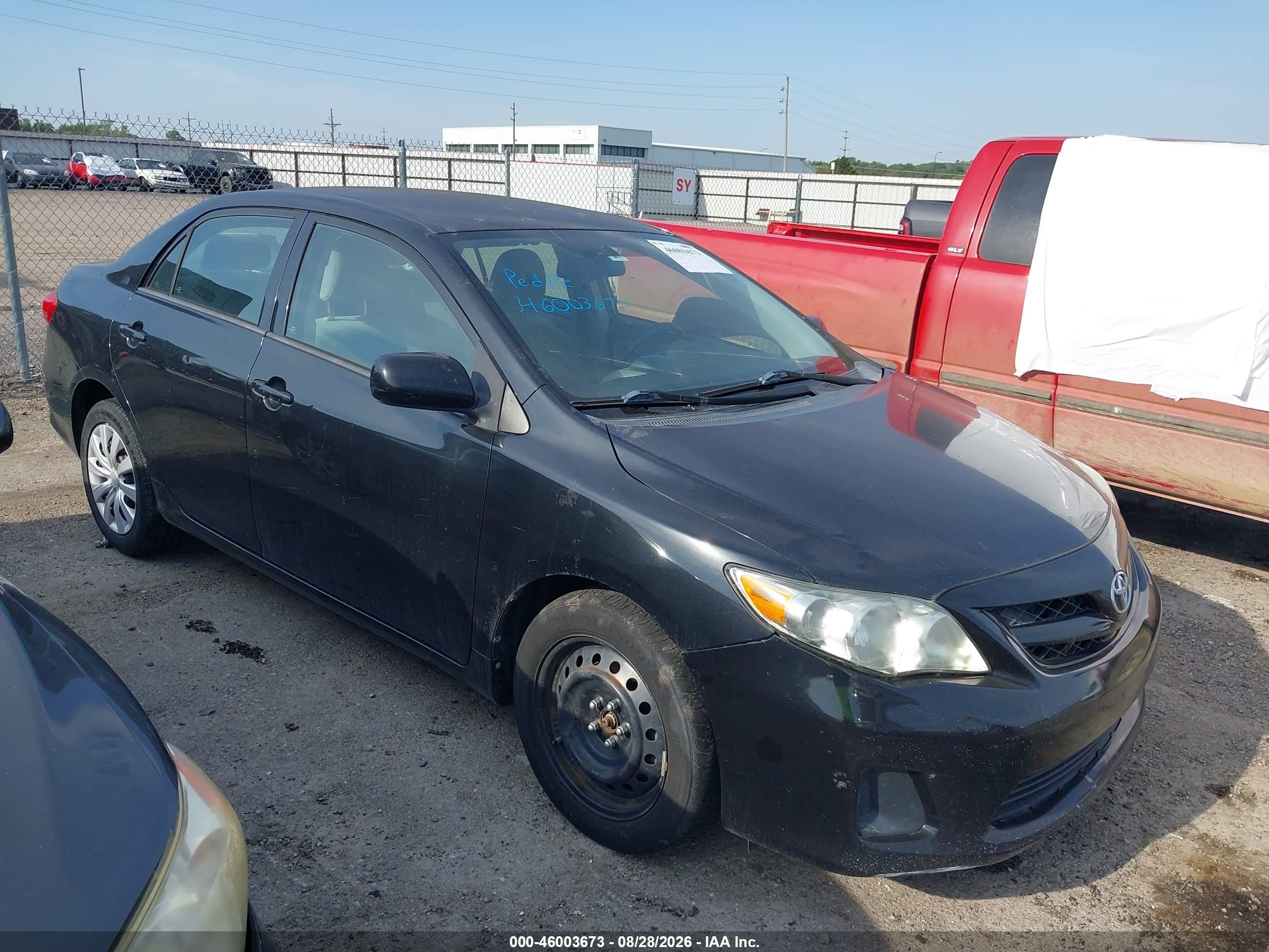 2012 Toyota Corolla Le Black vin: 5YFBU4EE9CP039415