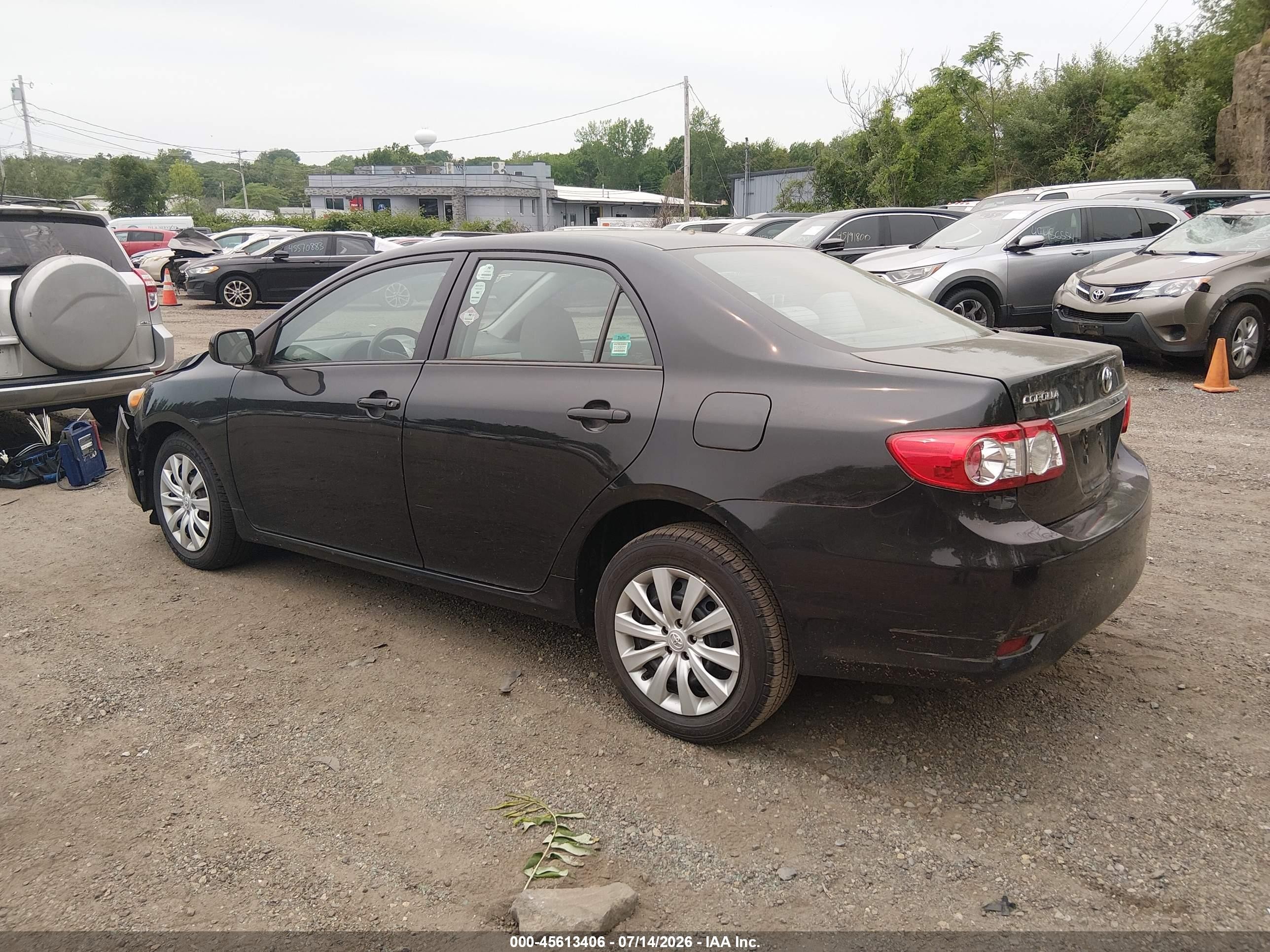 2012 Toyota Corolla Le Black vin: 5YFBU4EE9CP043318