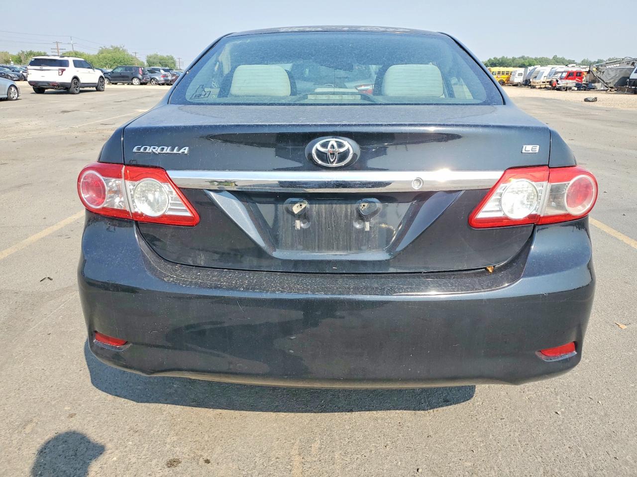 2012 Toyota Corolla Le Черный vin: 5YFBU4EE9CP047918