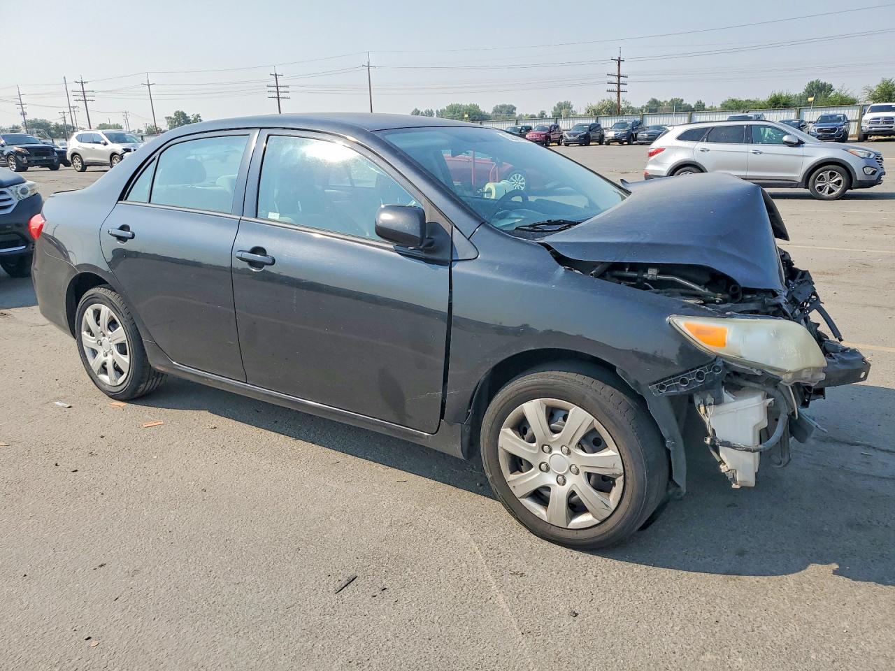 2012 Toyota Corolla Le Черный vin: 5YFBU4EE9CP047918