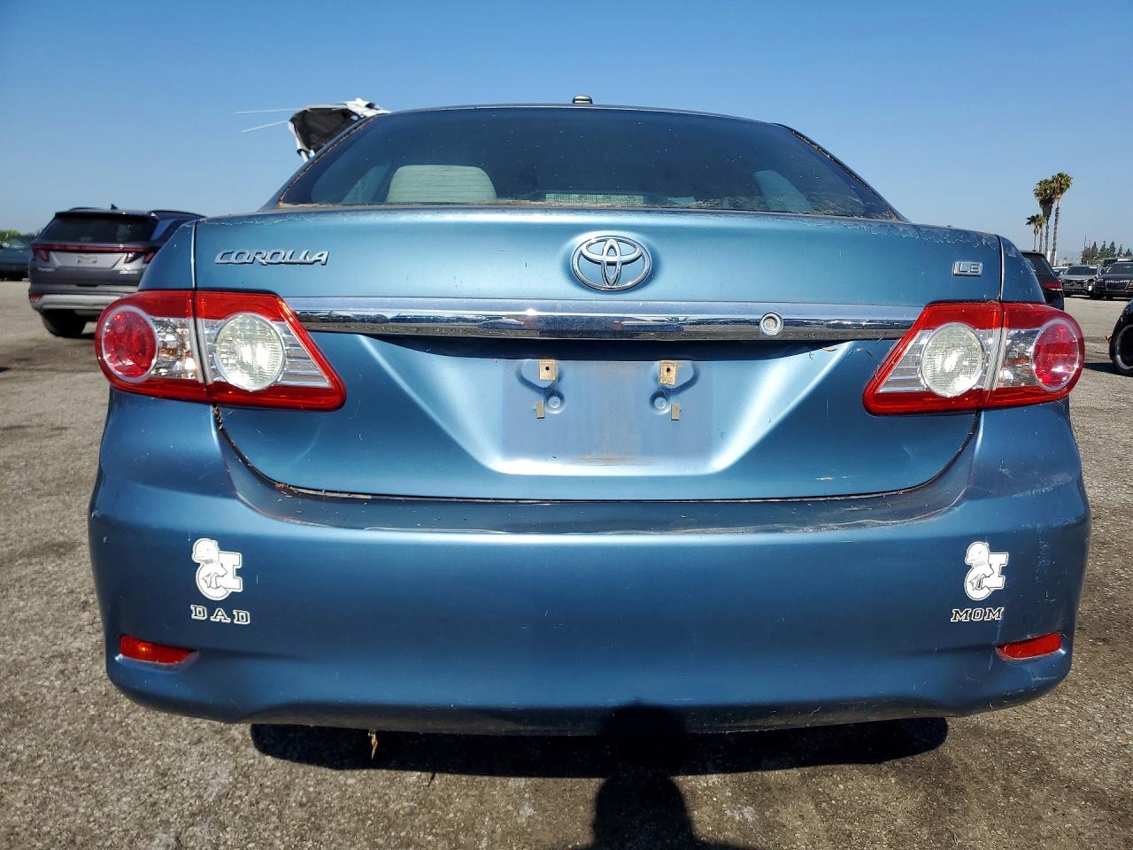 2012 Toyota Corolla Le Teal vin: 5YFBU4EE9CP050527