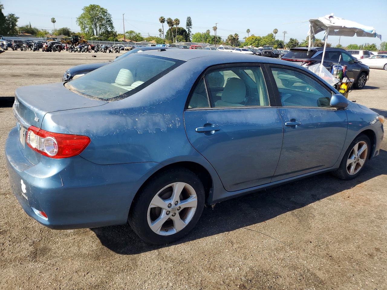 2012 Toyota Corolla Le Teal vin: 5YFBU4EE9CP050527