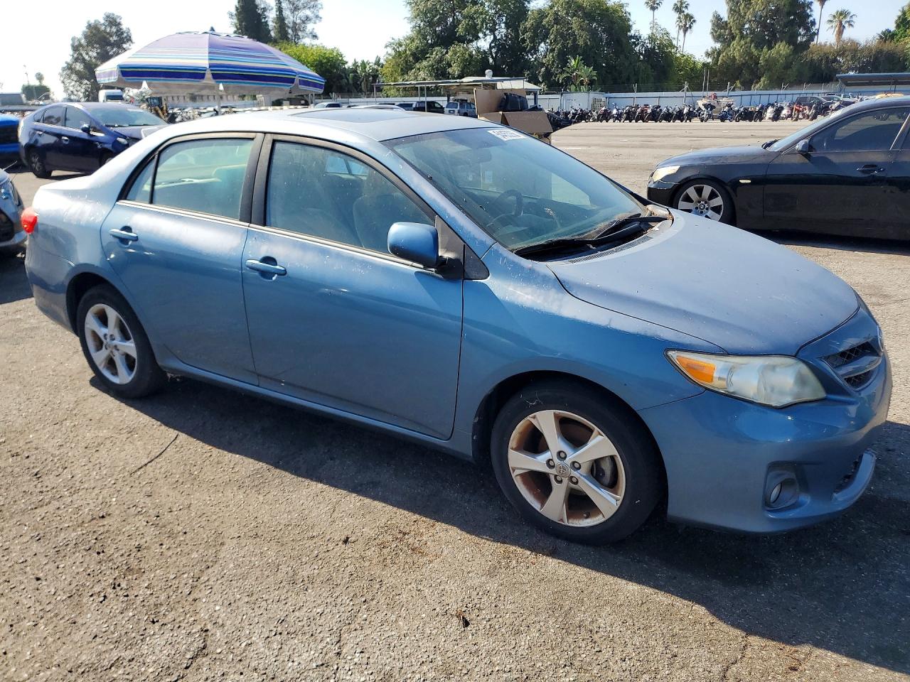 2012 Toyota Corolla Le Teal vin: 5YFBU4EE9CP050527