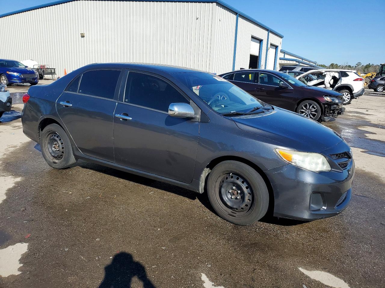 2012 Toyota Corolla Le Gray vin: 5YFBU4EE9CP052696