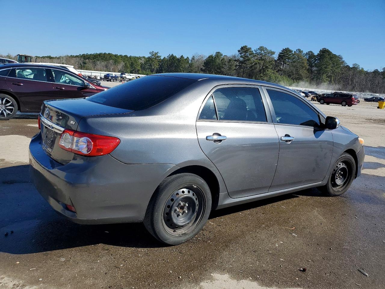 2012 Toyota Corolla Le Gray vin: 5YFBU4EE9CP052696