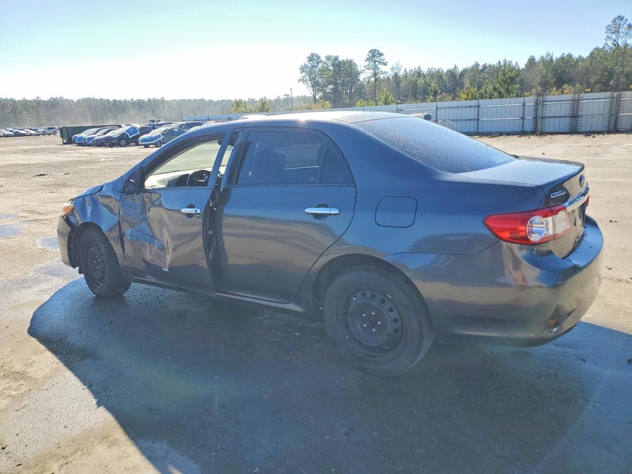 2012 Toyota Corolla Le Gray vin: 5YFBU4EE9CP052696