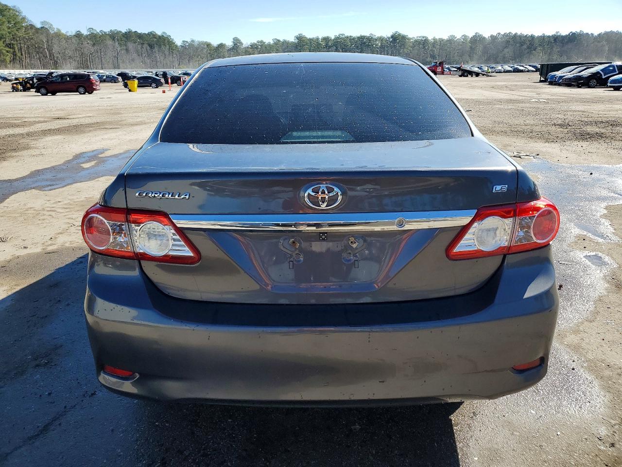 2012 Toyota Corolla Le Gray vin: 5YFBU4EE9CP052696