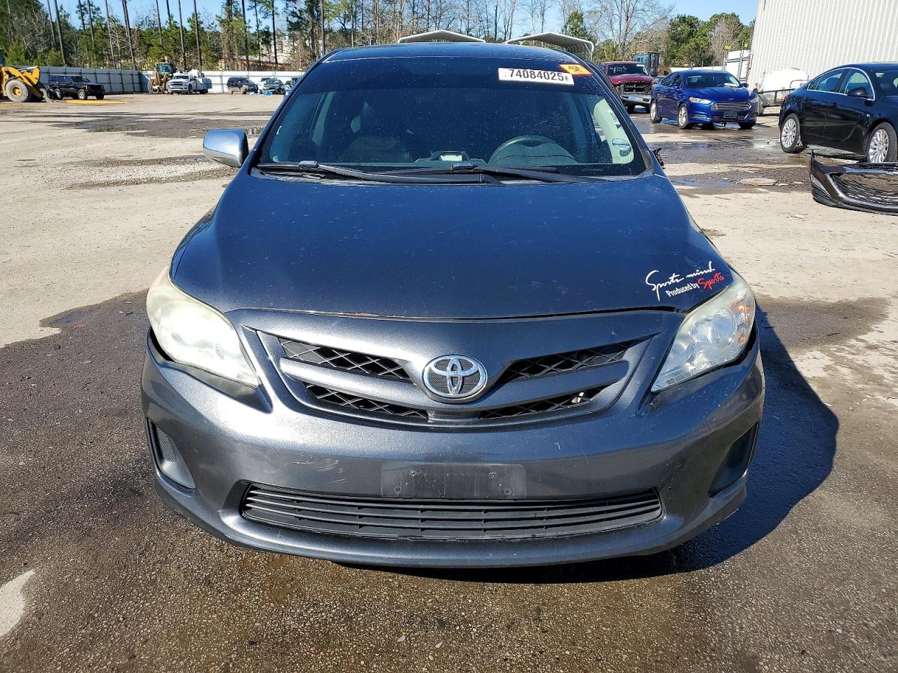 2012 Toyota Corolla Le Gray vin: 5YFBU4EE9CP052696