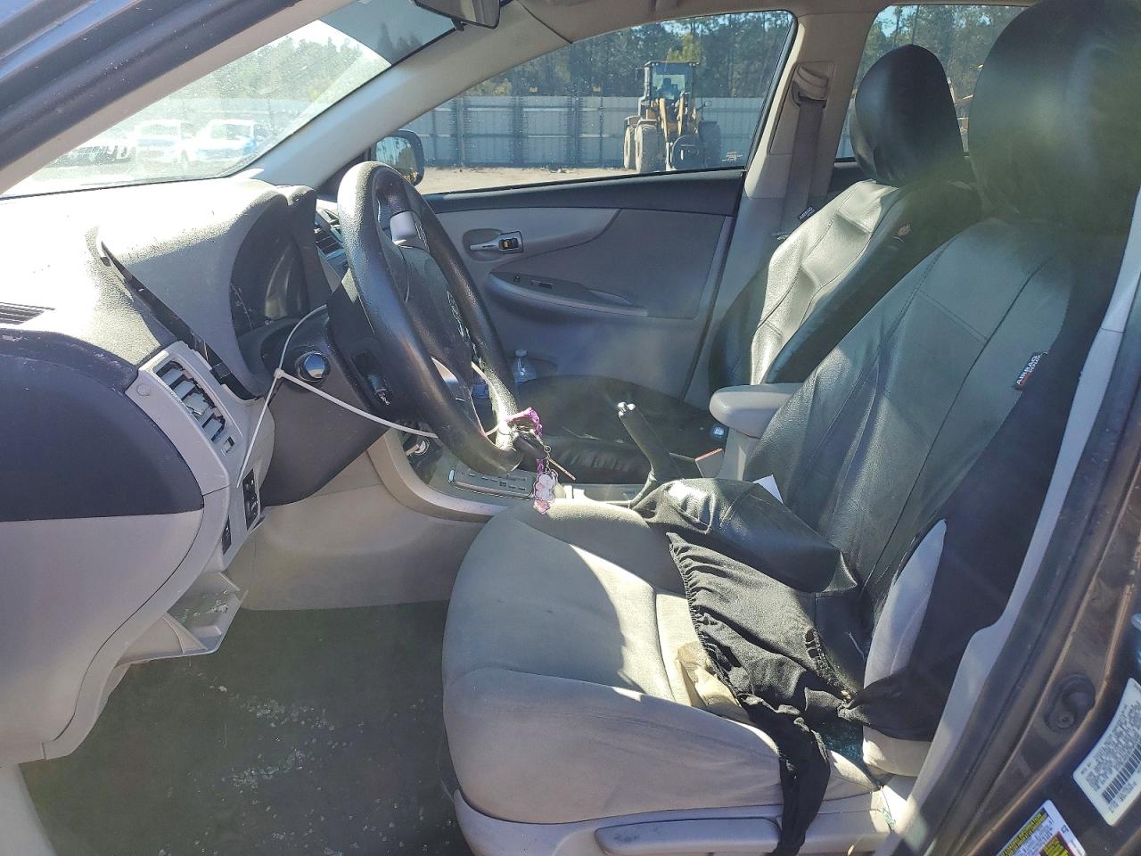 2012 Toyota Corolla Le Gray vin: 5YFBU4EE9CP052696