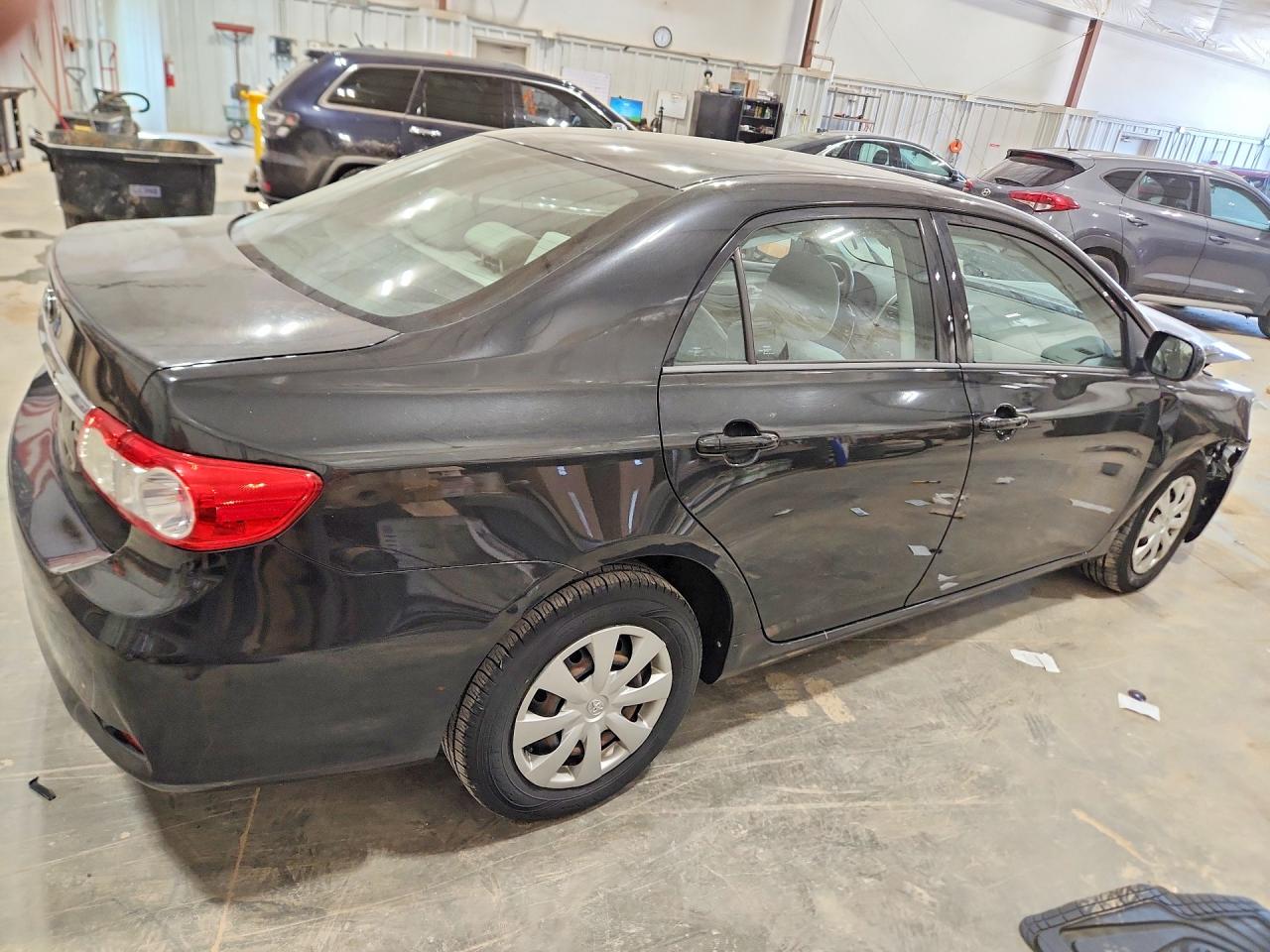 2012 Toyota Corolla L Black vin: 5YFBU4EE9CP053685
