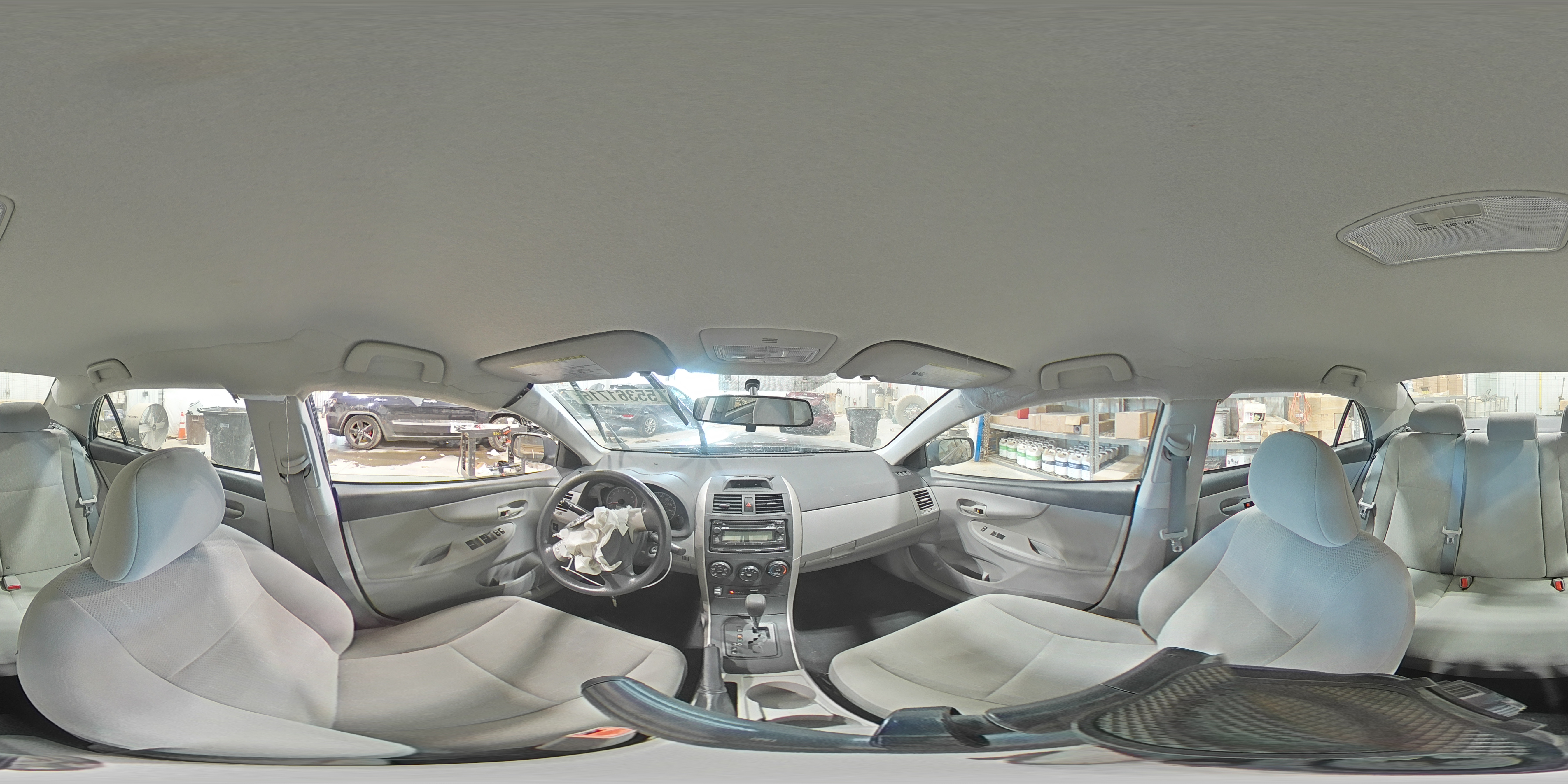 2012 Toyota Corolla L Black vin: 5YFBU4EE9CP053685