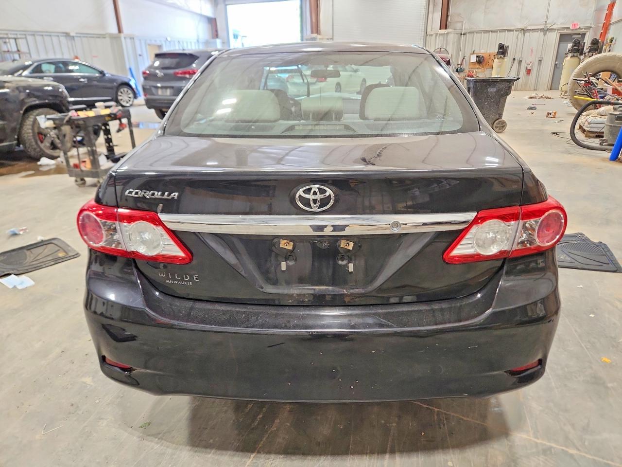 2012 Toyota Corolla L Black vin: 5YFBU4EE9CP053685