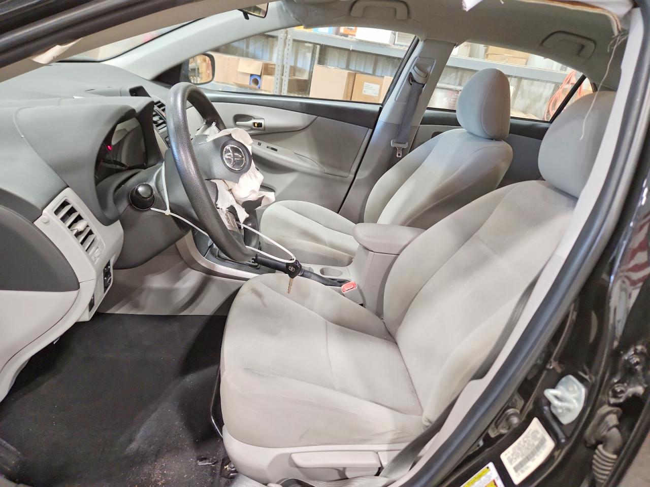 2012 Toyota Corolla L Black vin: 5YFBU4EE9CP053685