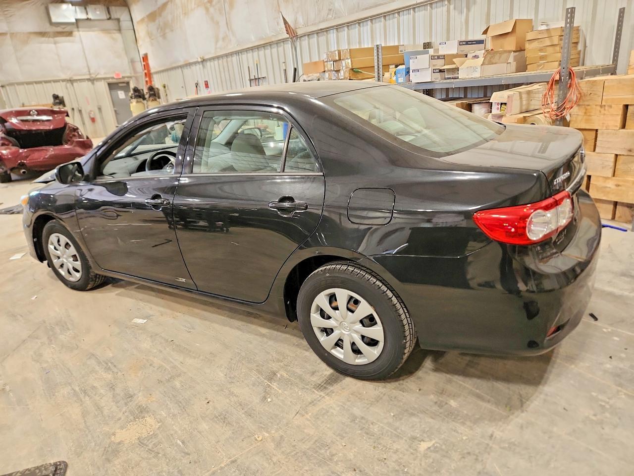 2012 Toyota Corolla L Black vin: 5YFBU4EE9CP053685