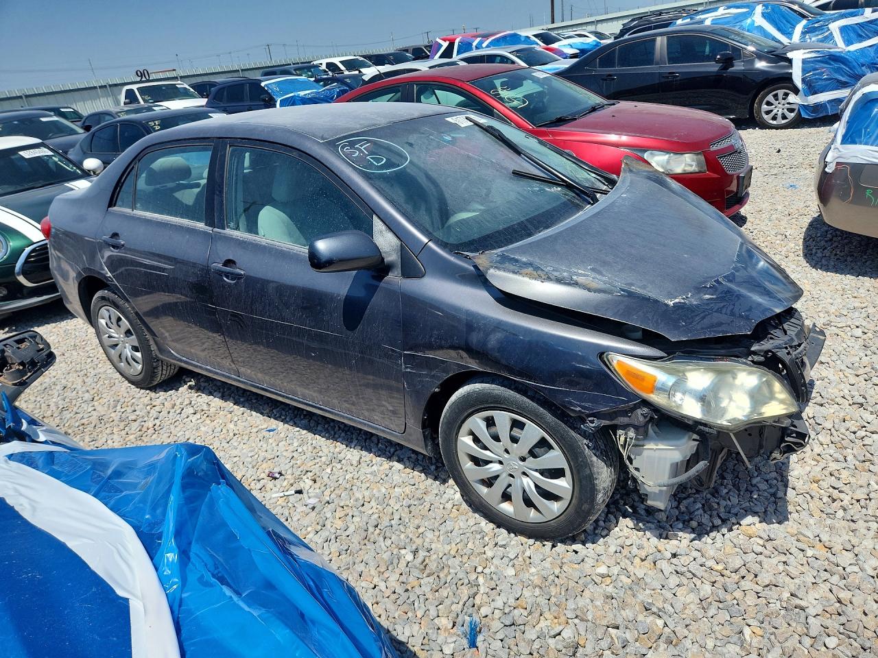 2012 Toyota Corolla Le Black vin: 5YFBU4EE9CP071765