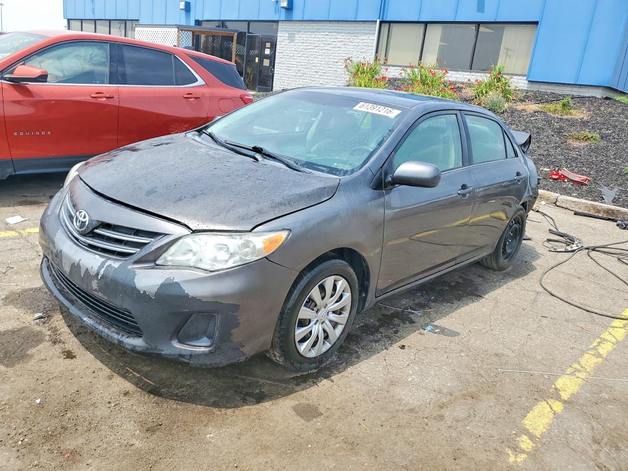 2013 Toyota Corolla Le Gray vin: 5YFBU4EE9DP080323
