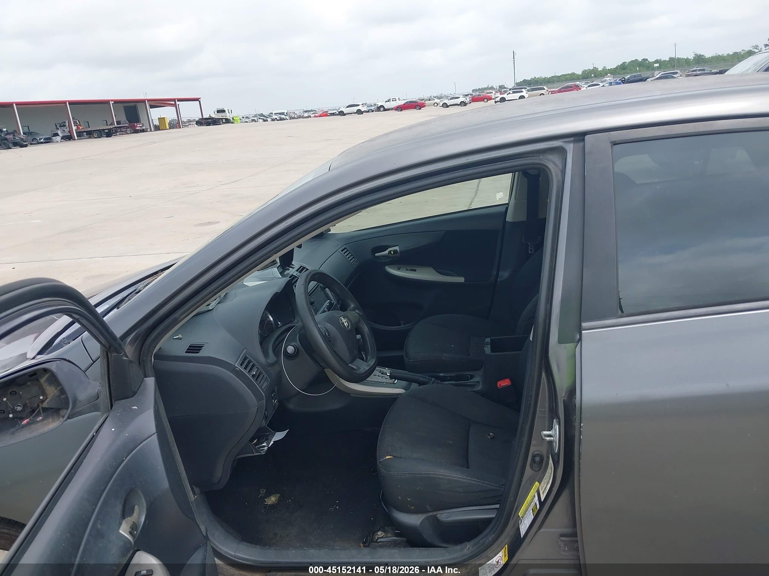 2013 Toyota Corolla S Gray vin: 5YFBU4EE9DP084176