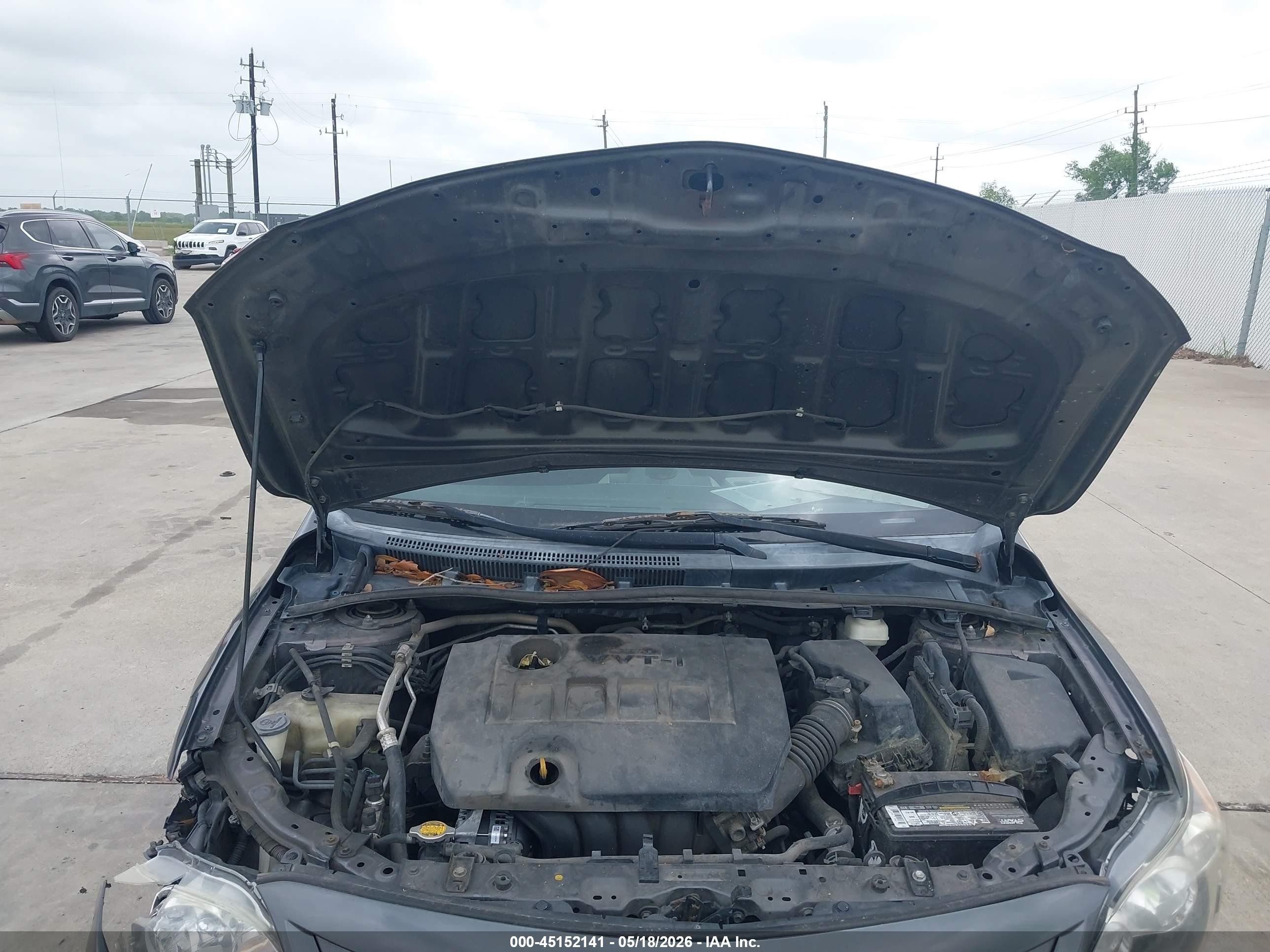 2013 Toyota Corolla S Gray vin: 5YFBU4EE9DP084176