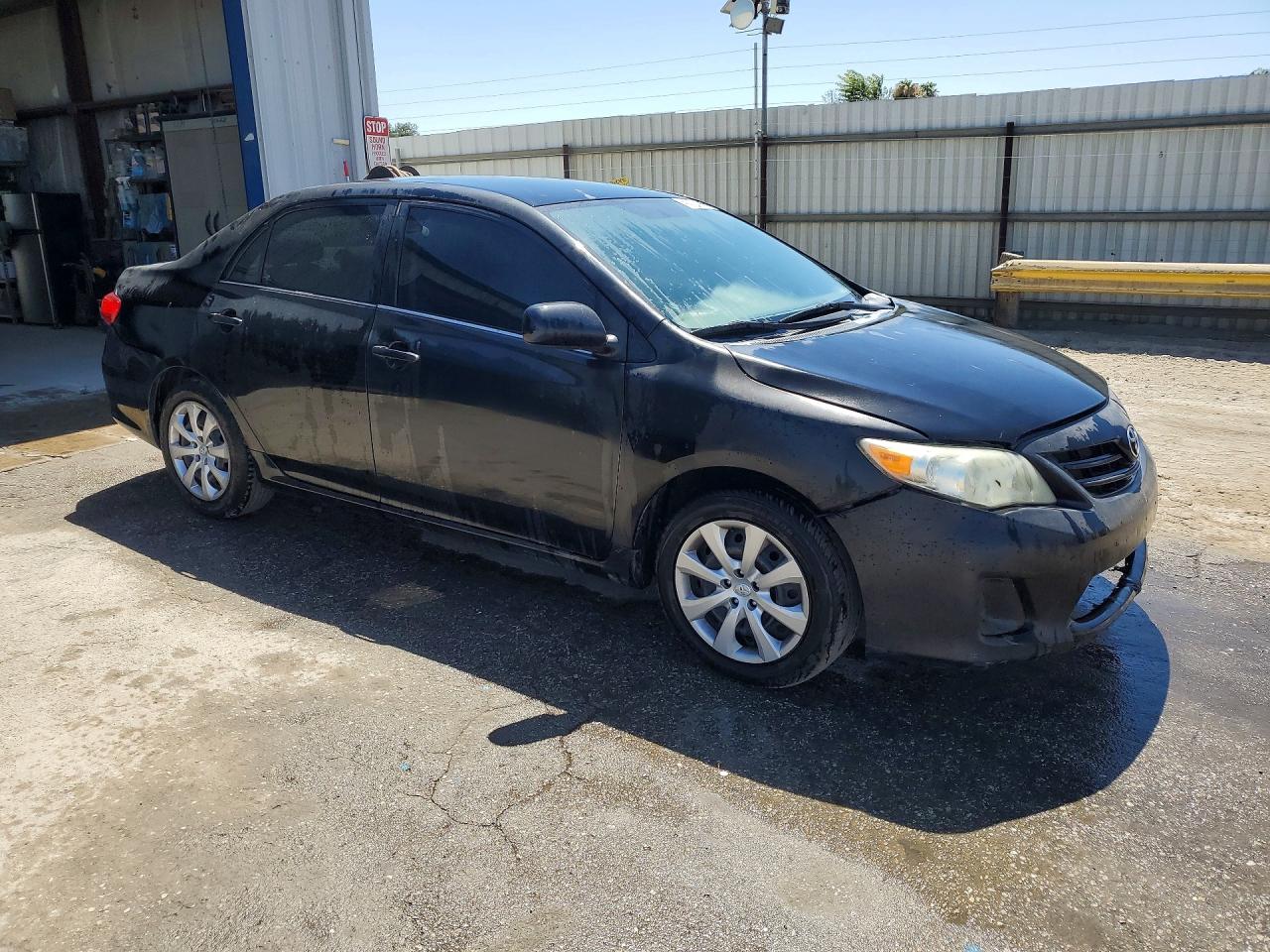 2013 Toyota Corolla Le Black vin: 5YFBU4EE9DP086736