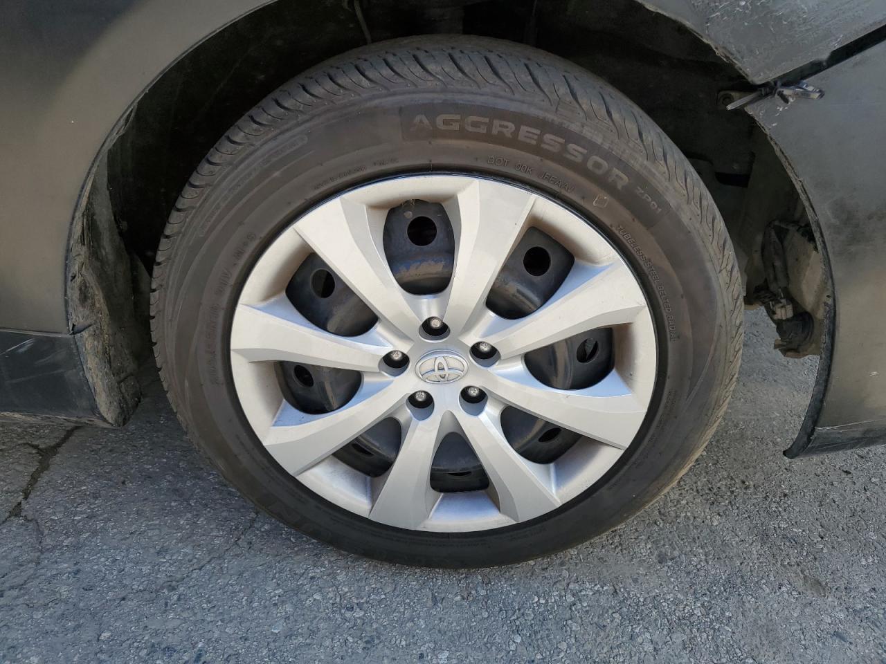 2013 Toyota Corolla Le Black vin: 5YFBU4EE9DP086736 Damage: Front Bumper, Broken, Replacement Required
