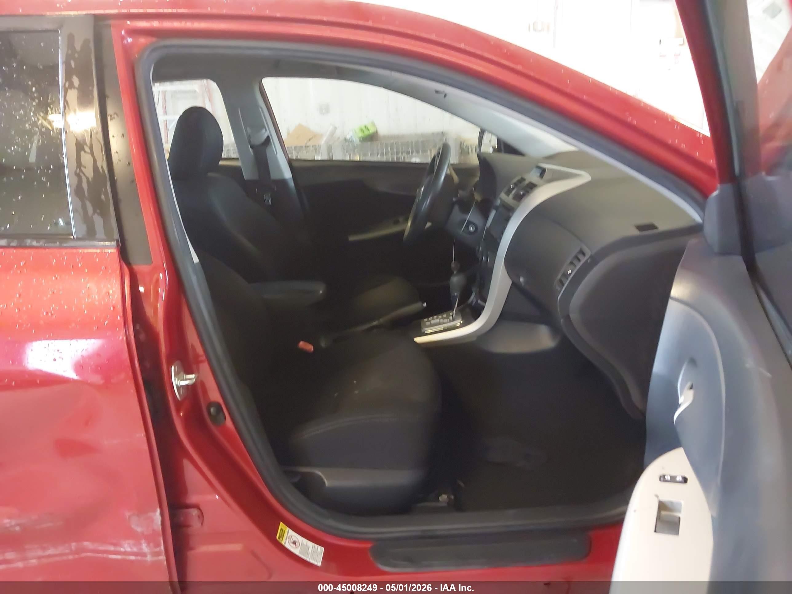 2013 Toyota Corolla S Red vin: 5YFBU4EE9DP101901
