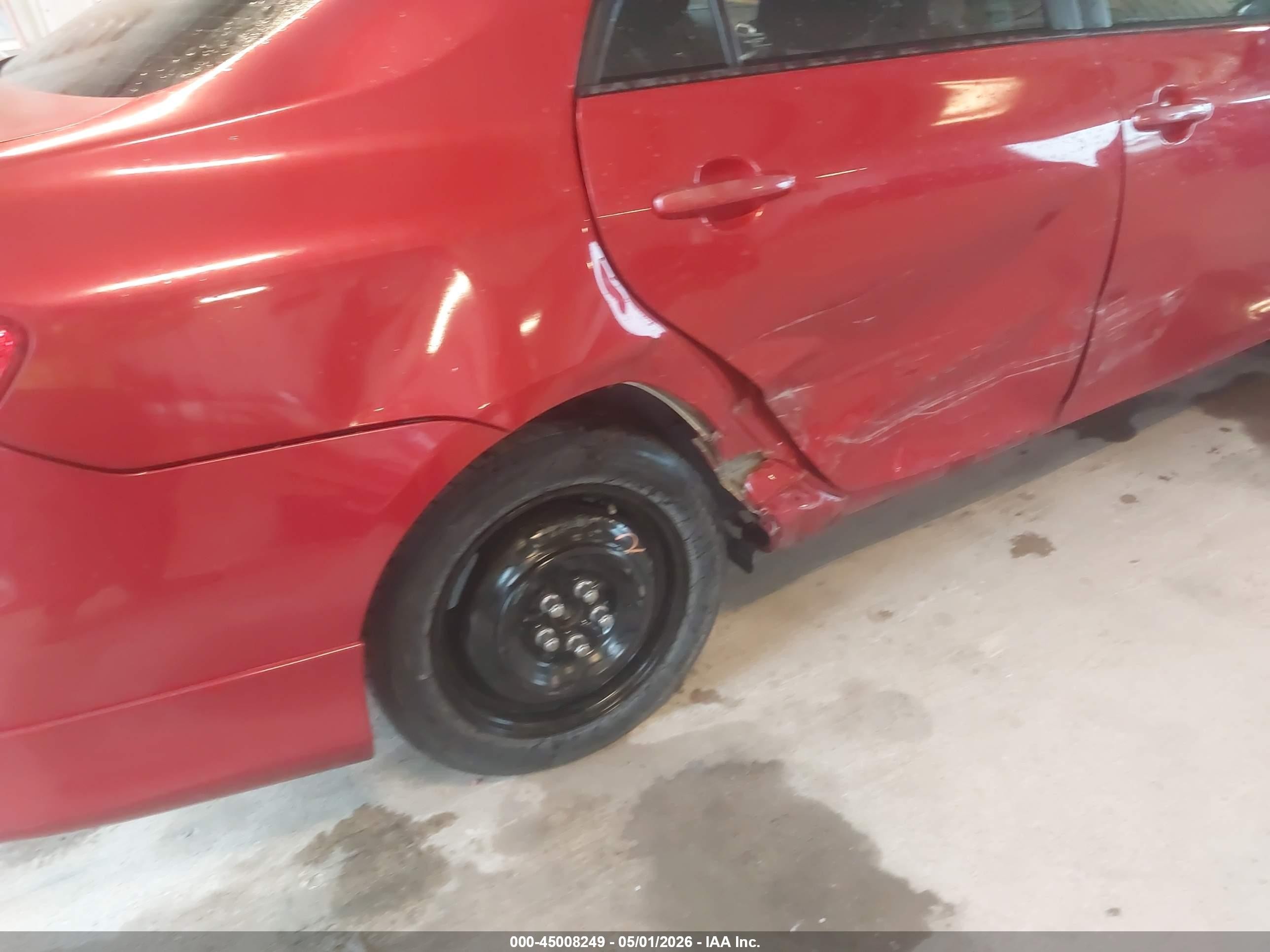 2013 Toyota Corolla S Red vin: 5YFBU4EE9DP101901