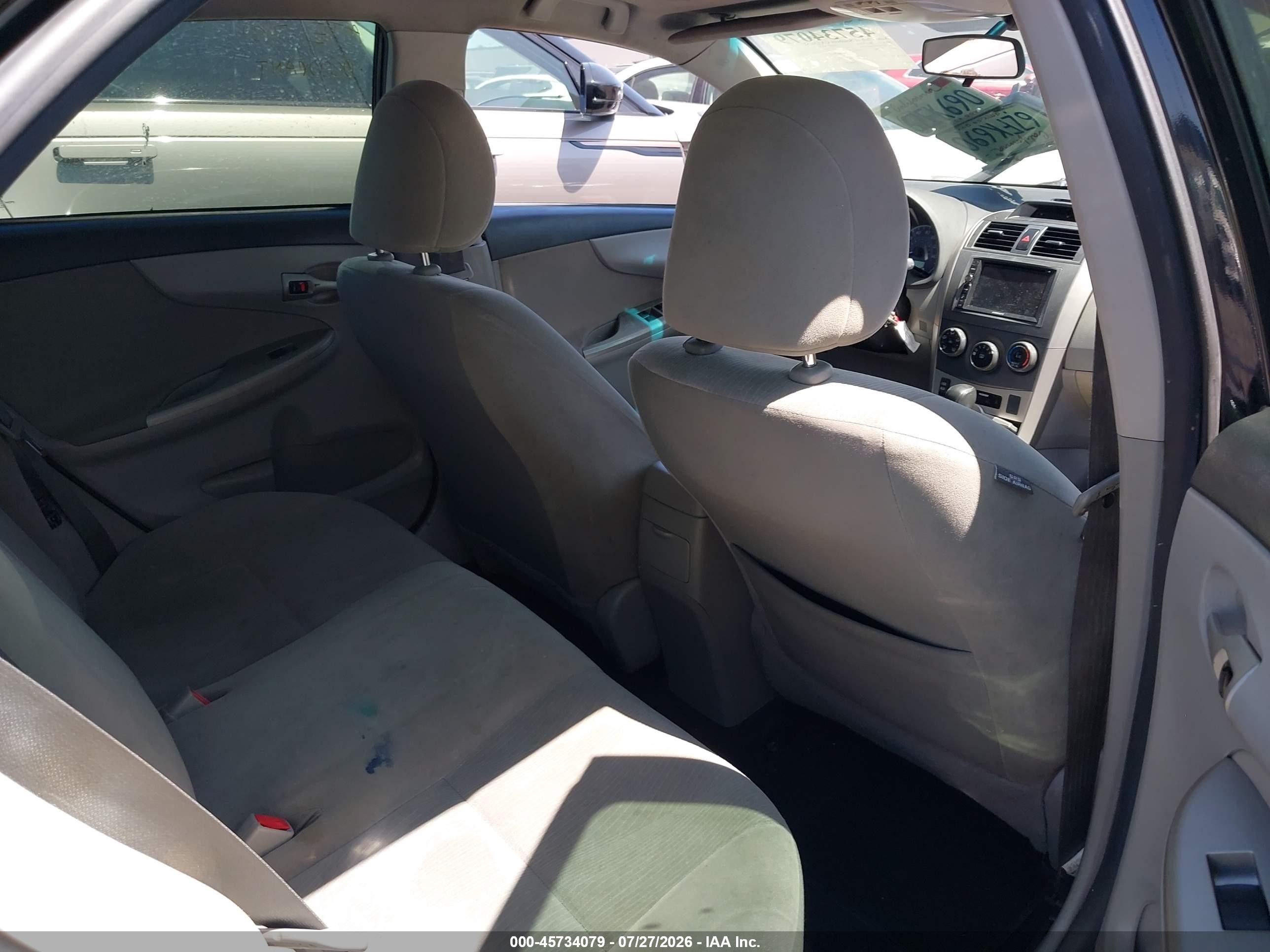 2013 Toyota Corolla Le Black vin: 5YFBU4EE9DP105091