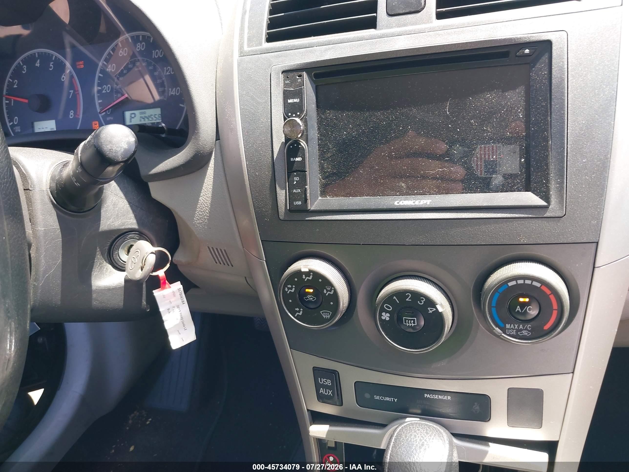 2013 Toyota Corolla Le Black vin: 5YFBU4EE9DP105091