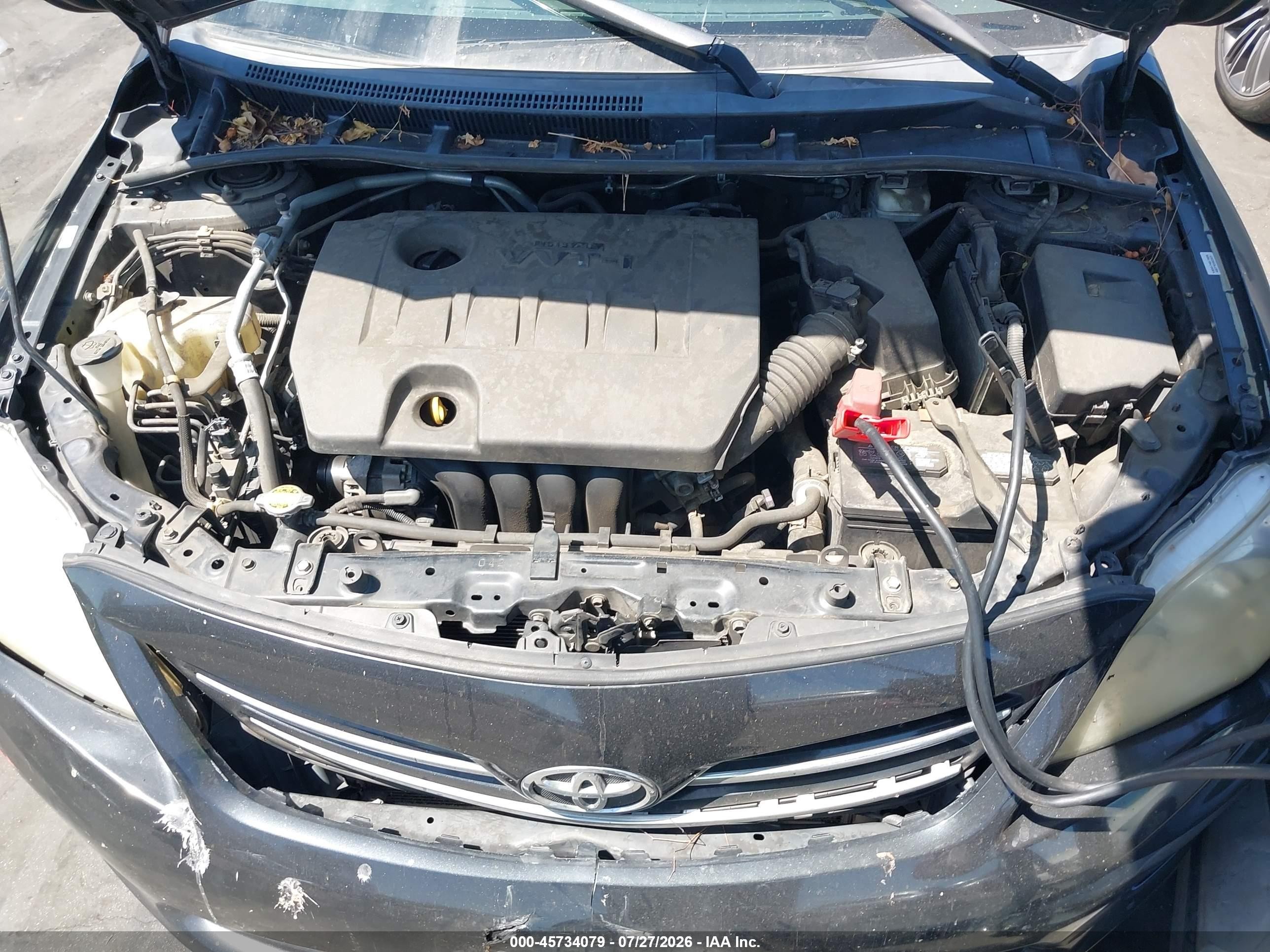 2013 Toyota Corolla Le Black vin: 5YFBU4EE9DP105091
