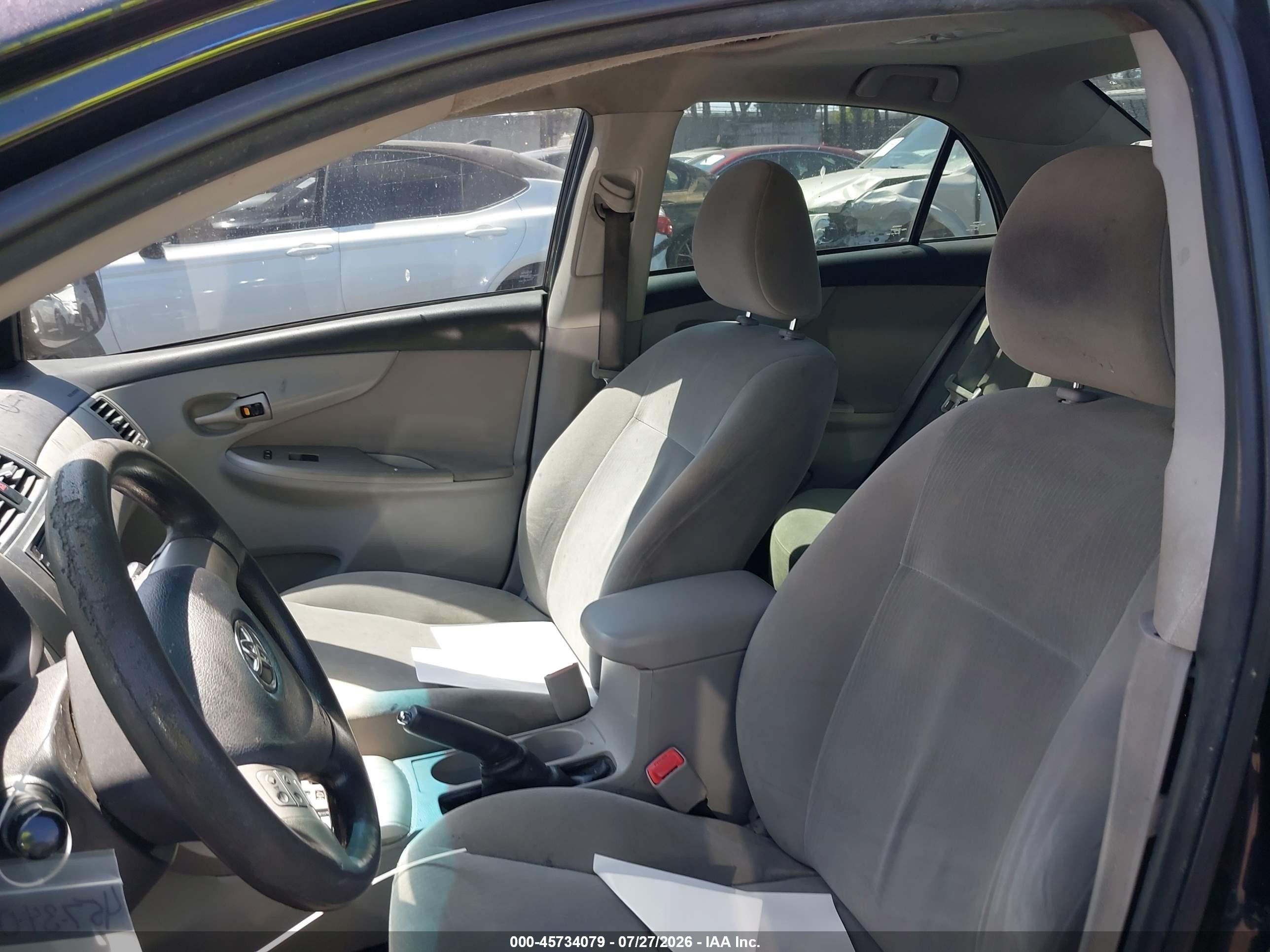 2013 Toyota Corolla Le Black vin: 5YFBU4EE9DP105091