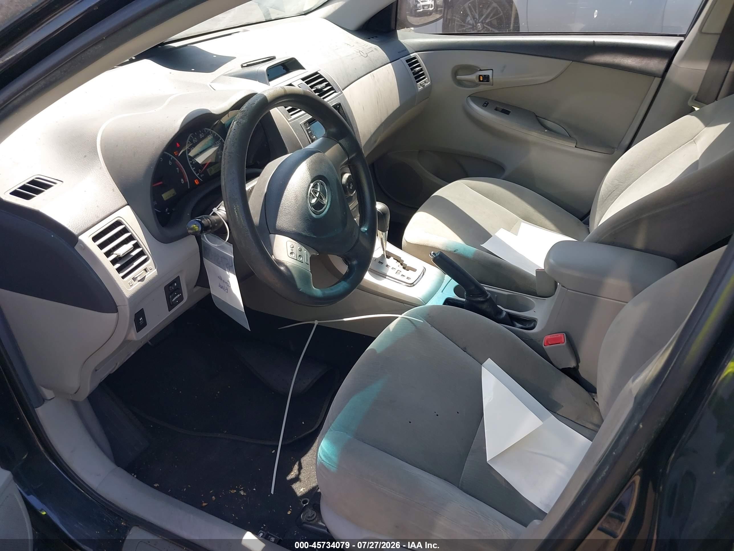 2013 Toyota Corolla Le Black vin: 5YFBU4EE9DP105091