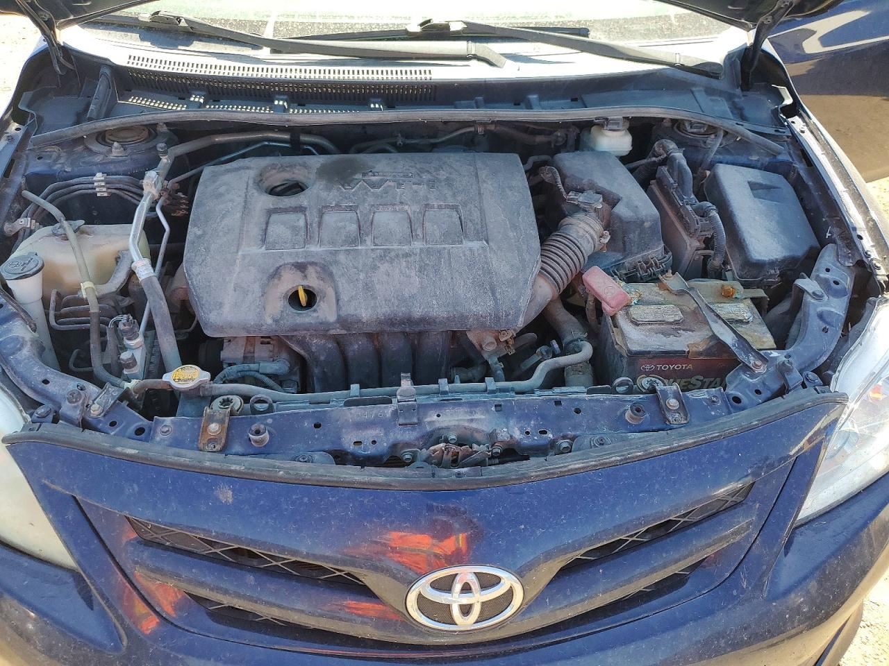 2013 Toyota Corolla S Blue vin: 5YFBU4EE9DP105639