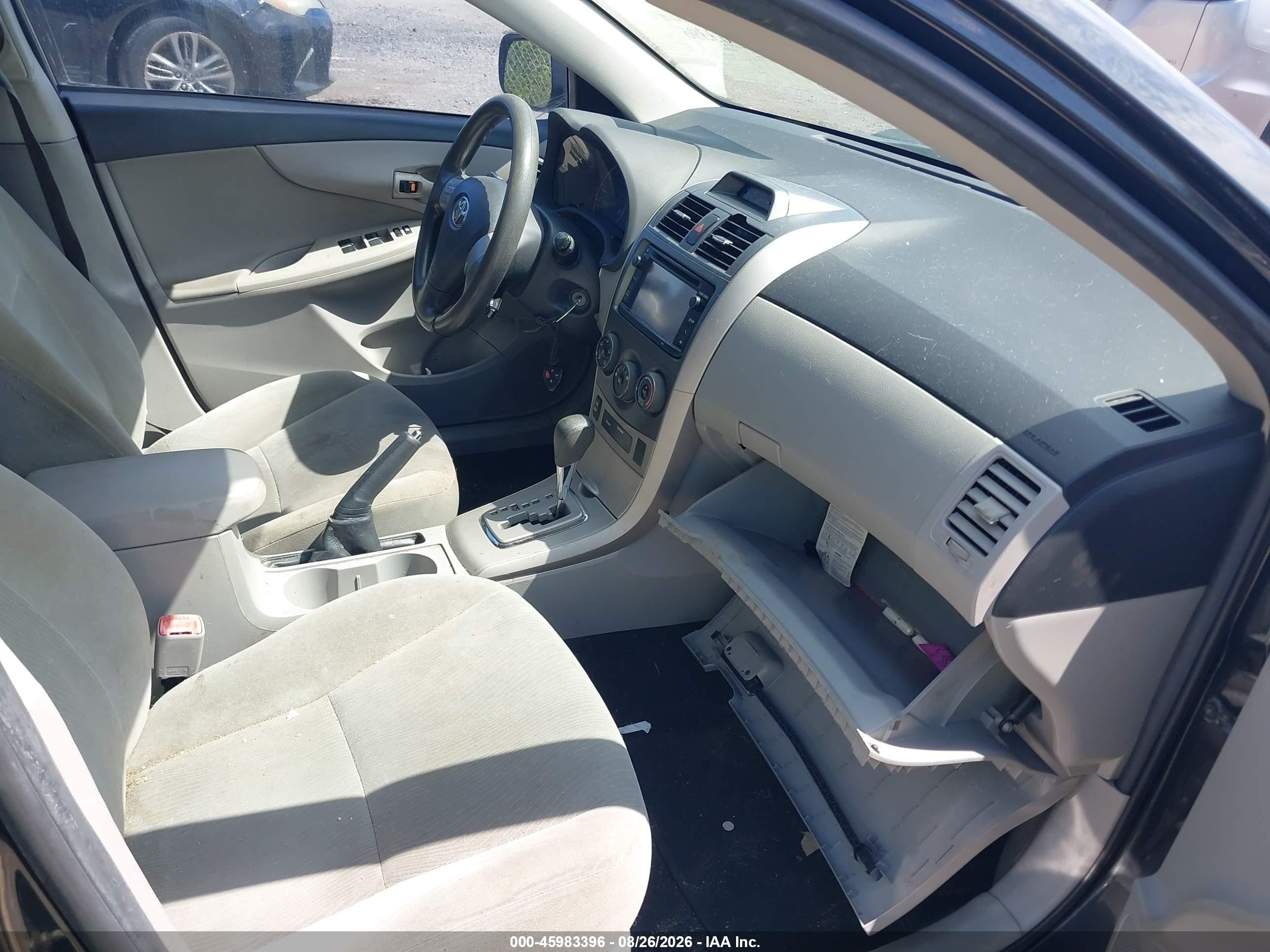 2013 Toyota Corolla Le Black vin: 5YFBU4EE9DP106788
