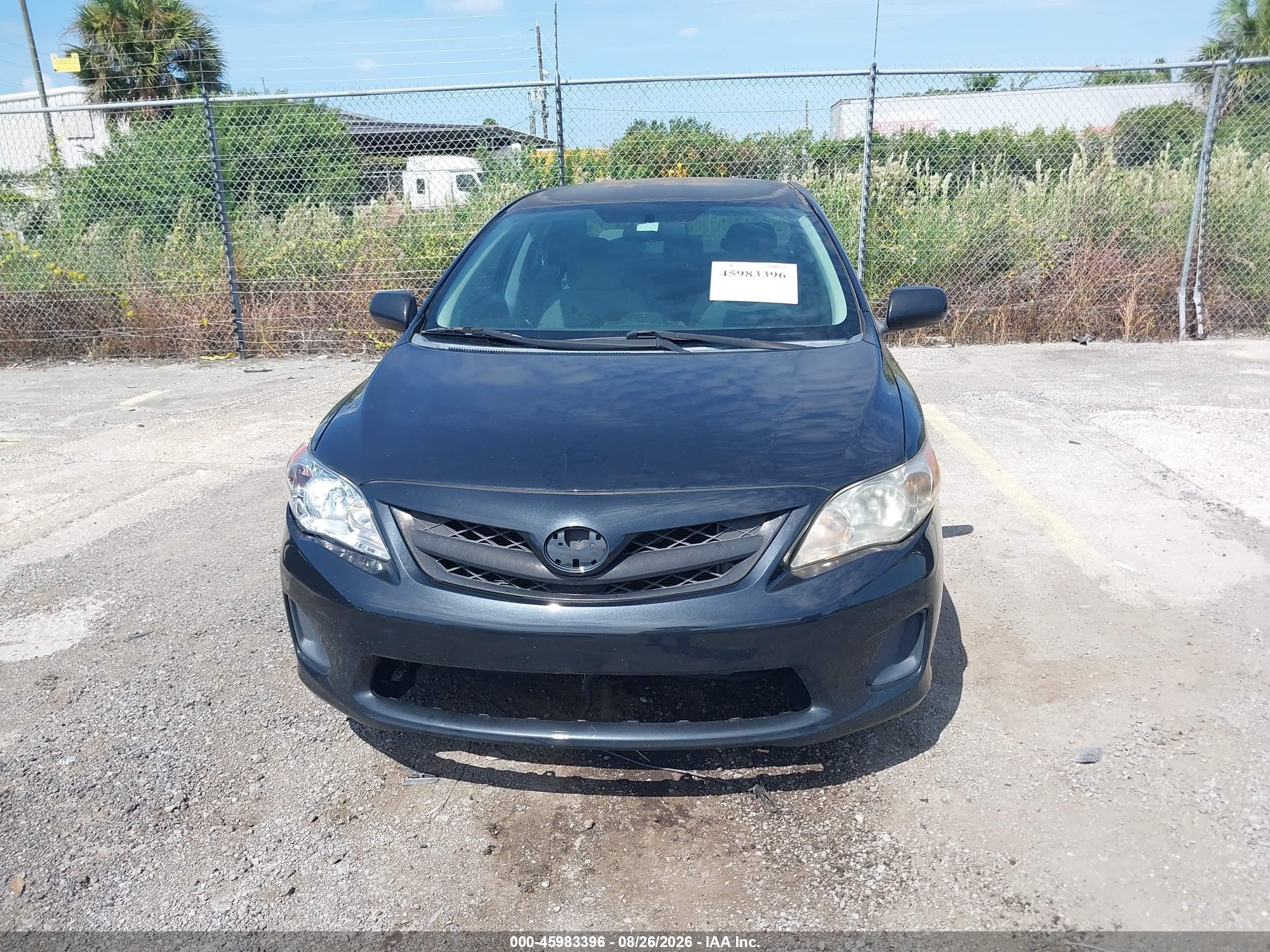 2013 Toyota Corolla Le Black vin: 5YFBU4EE9DP106788