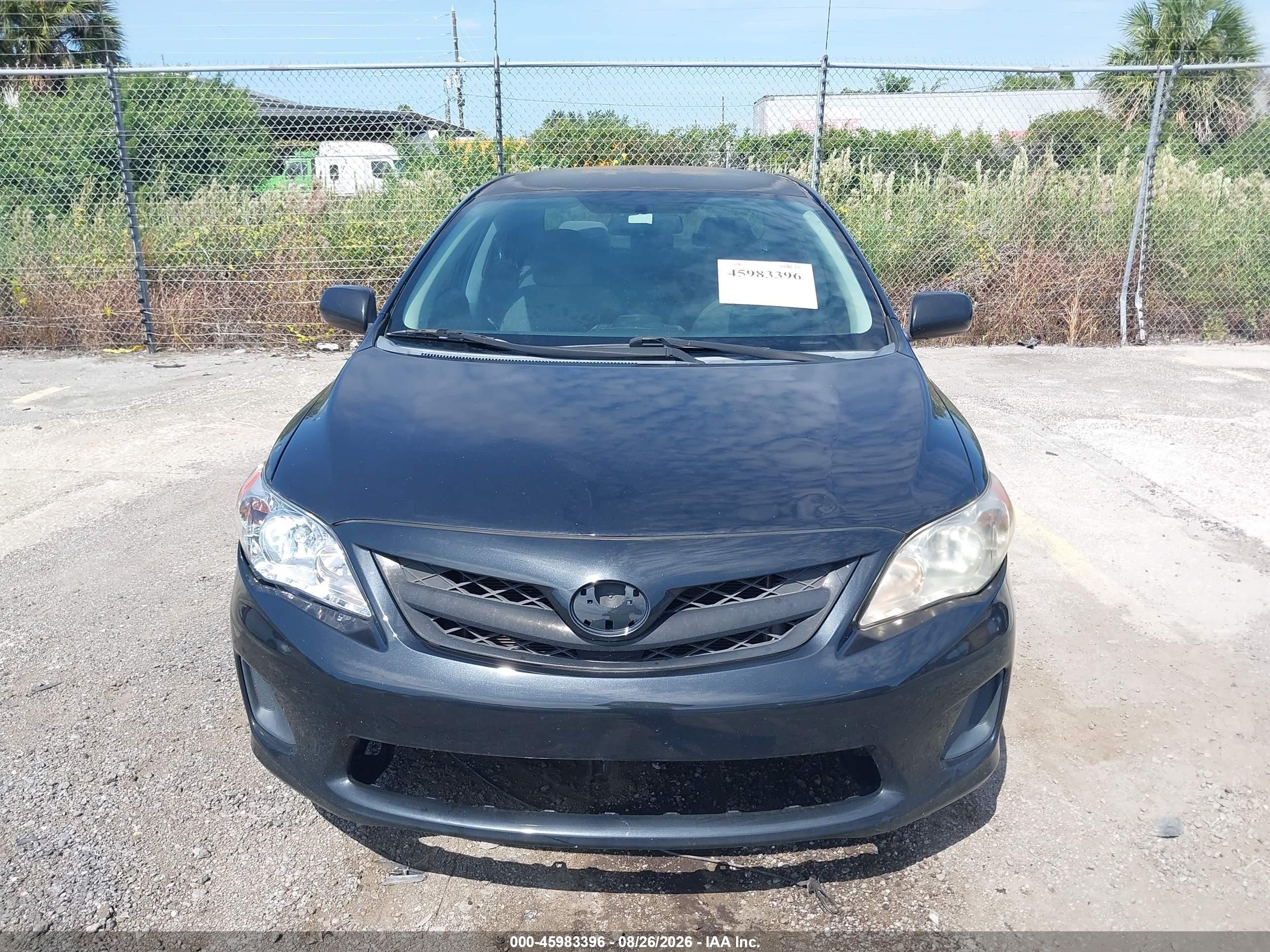 2013 Toyota Corolla Le Black vin: 5YFBU4EE9DP106788