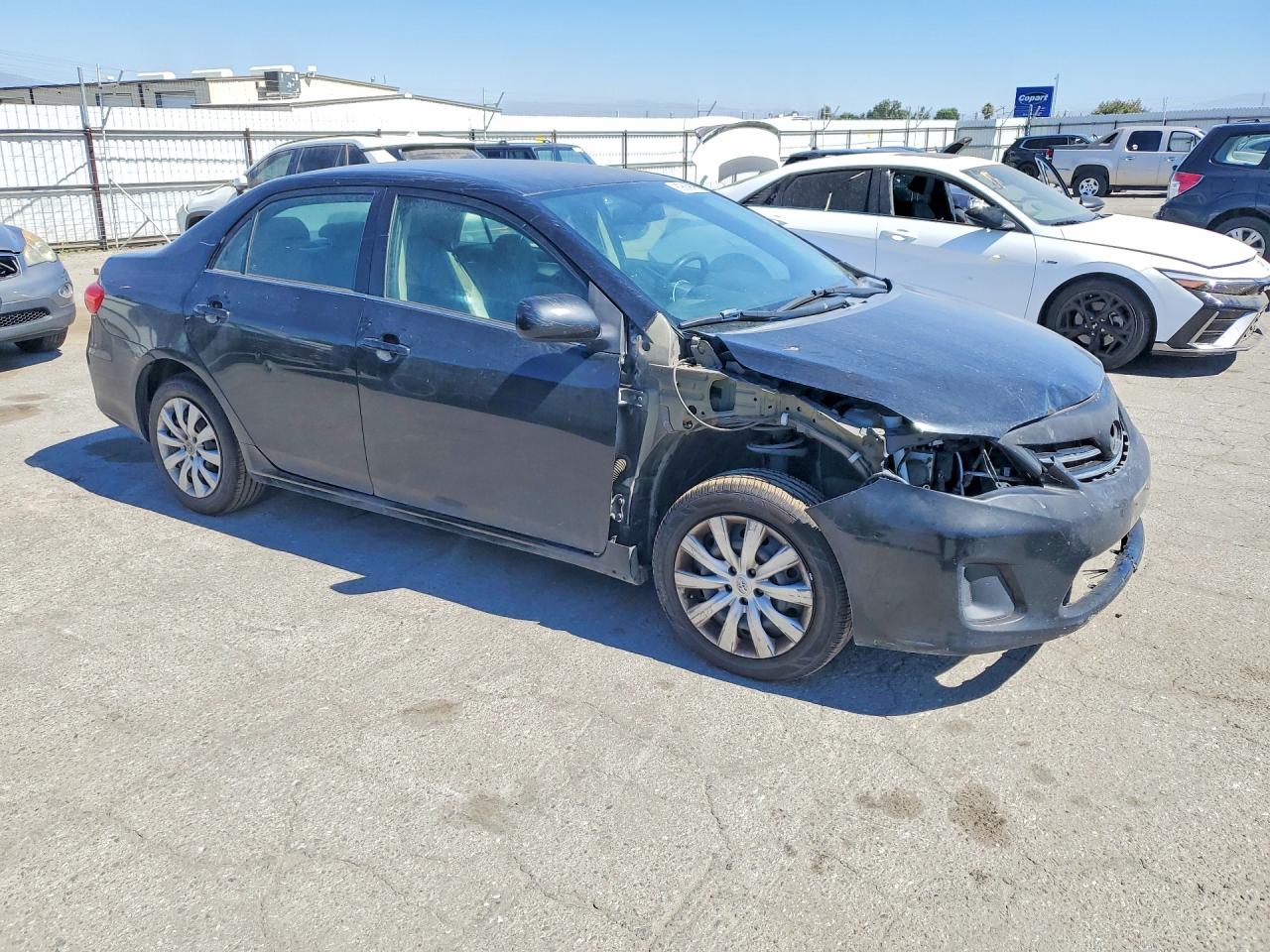 2013 Toyota Corolla Le Black vin: 5YFBU4EE9DP122280