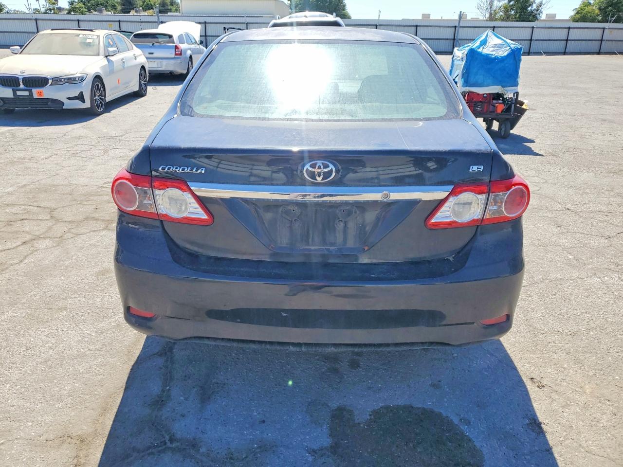 2013 Toyota Corolla Le Black vin: 5YFBU4EE9DP122280