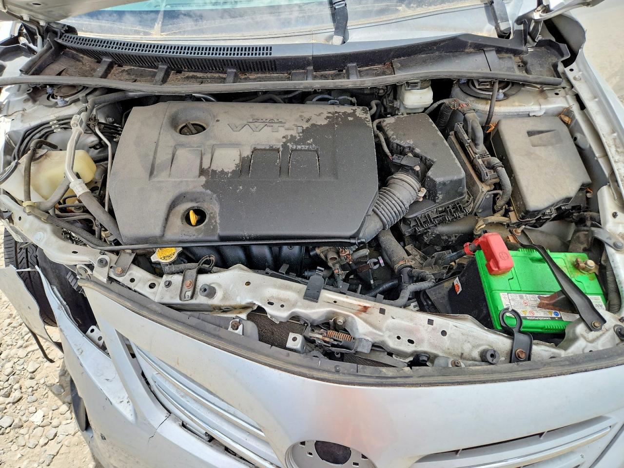 2013 Toyota Corolla Le Silver vin: 5YFBU4EE9DP131903