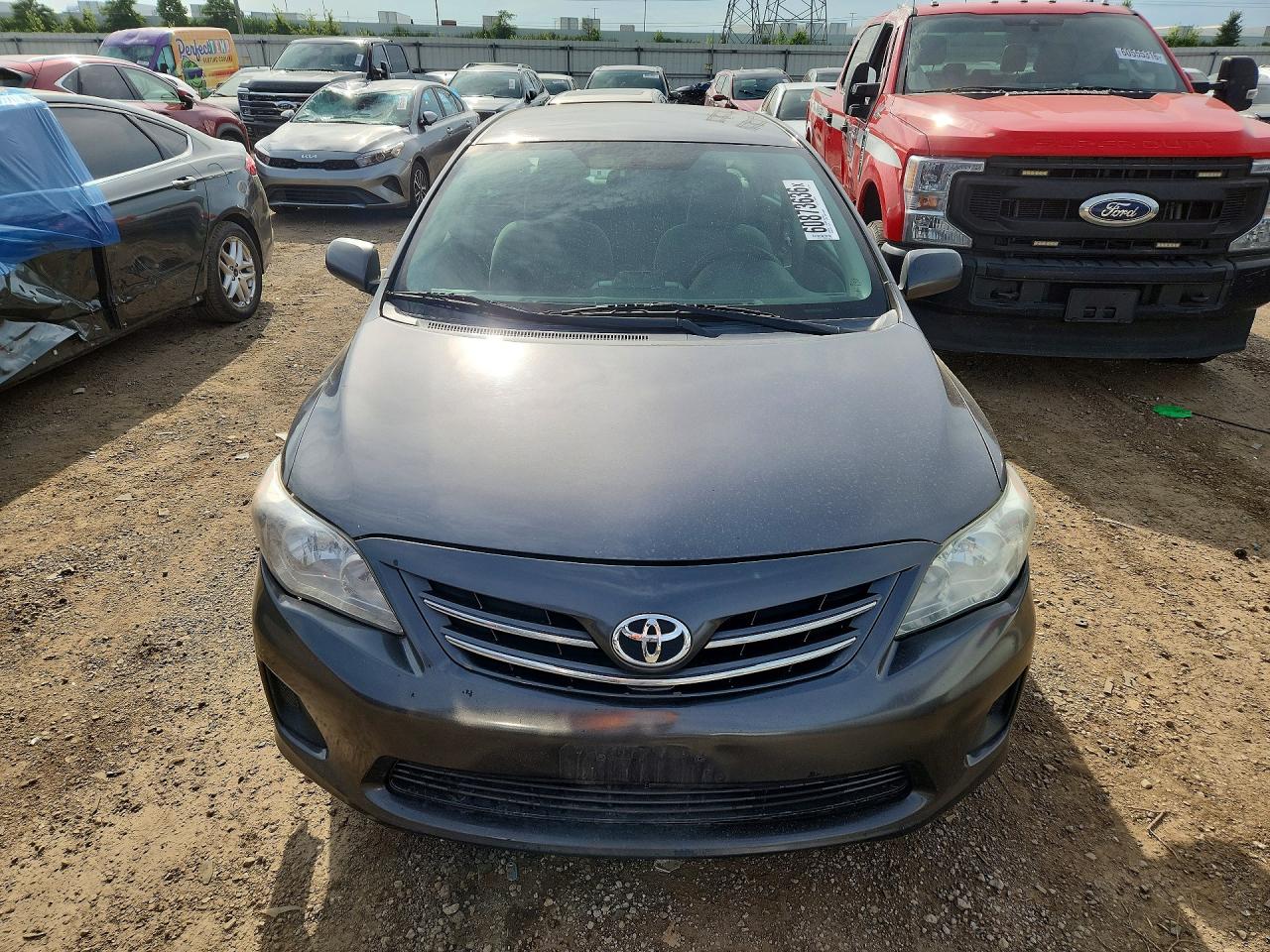 2013 Toyota Corolla Le Gray vin: 5YFBU4EE9DP141508