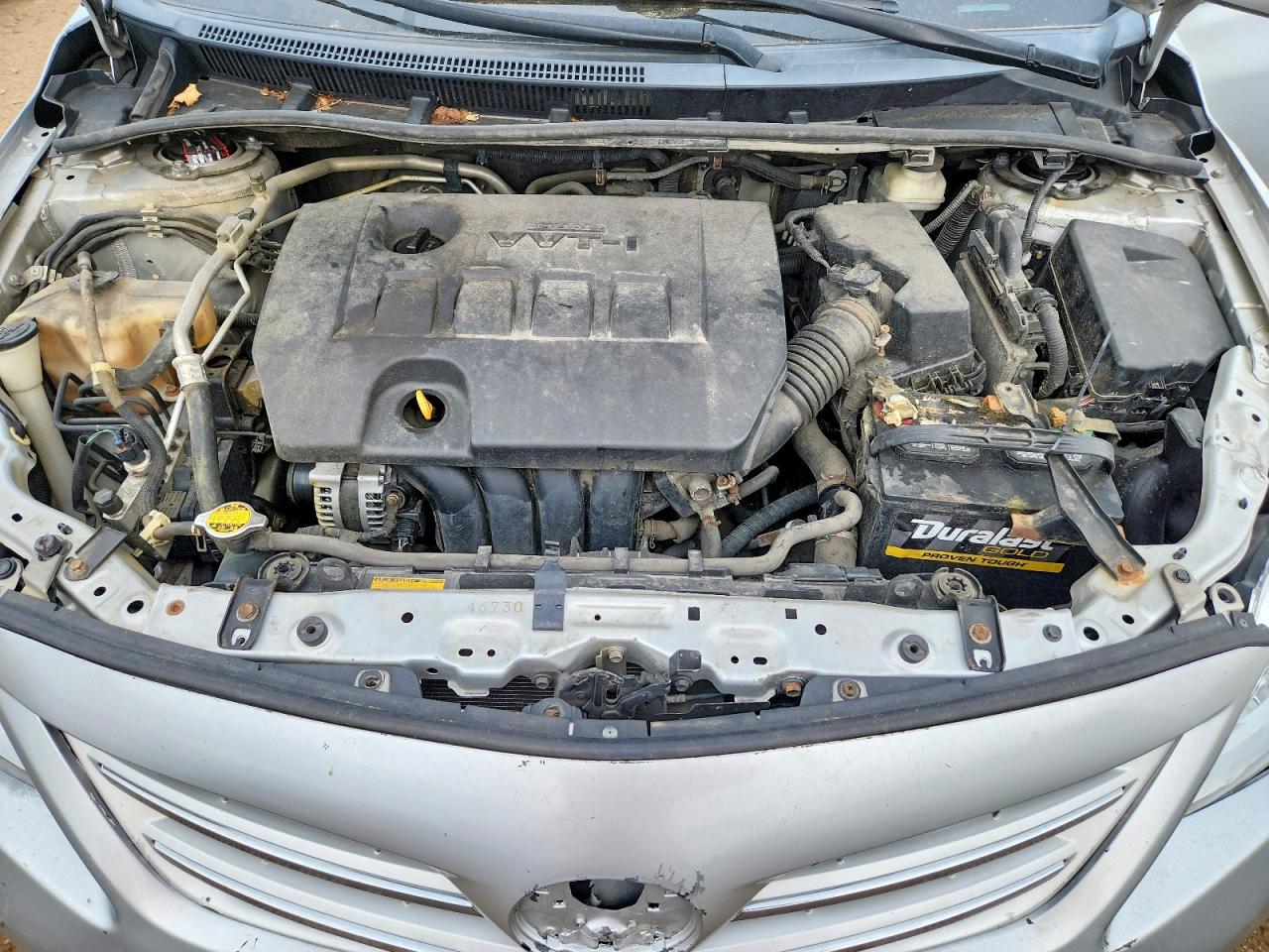 2013 Toyota Corolla Le Silver vin: 5YFBU4EE9DP147597