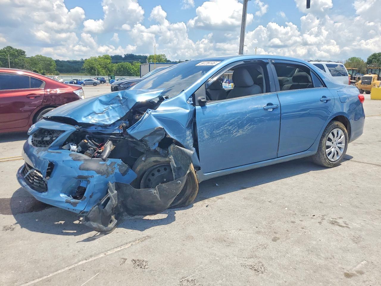 2013 Toyota Corolla Le Blue vin: 5YFBU4EE9DP149625