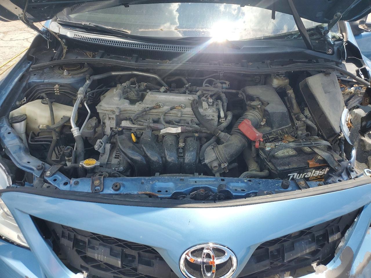 2013 Toyota Corolla Le Blue vin: 5YFBU4EE9DP149625